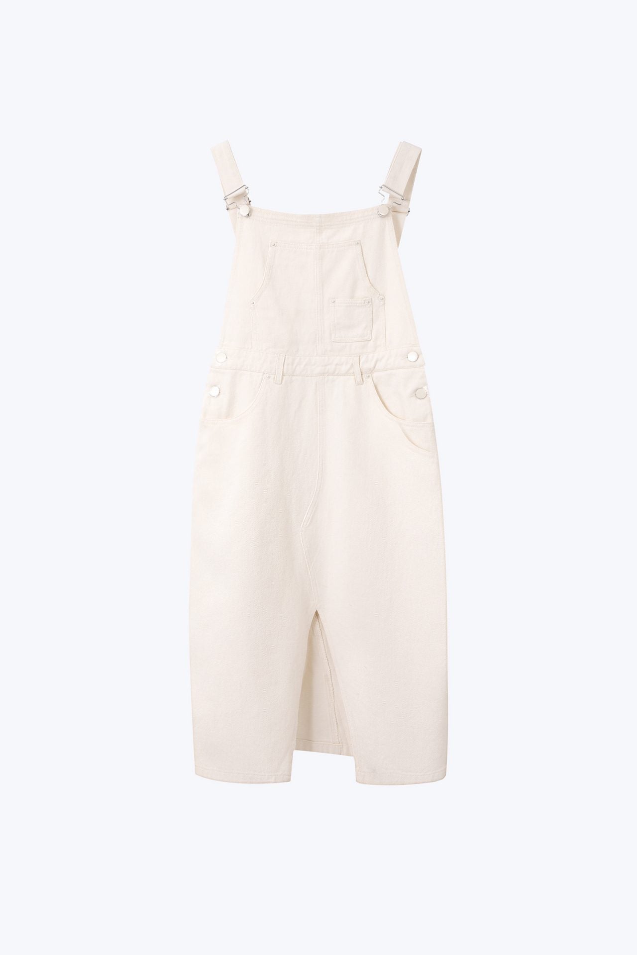 Midi Dungaree Dress
