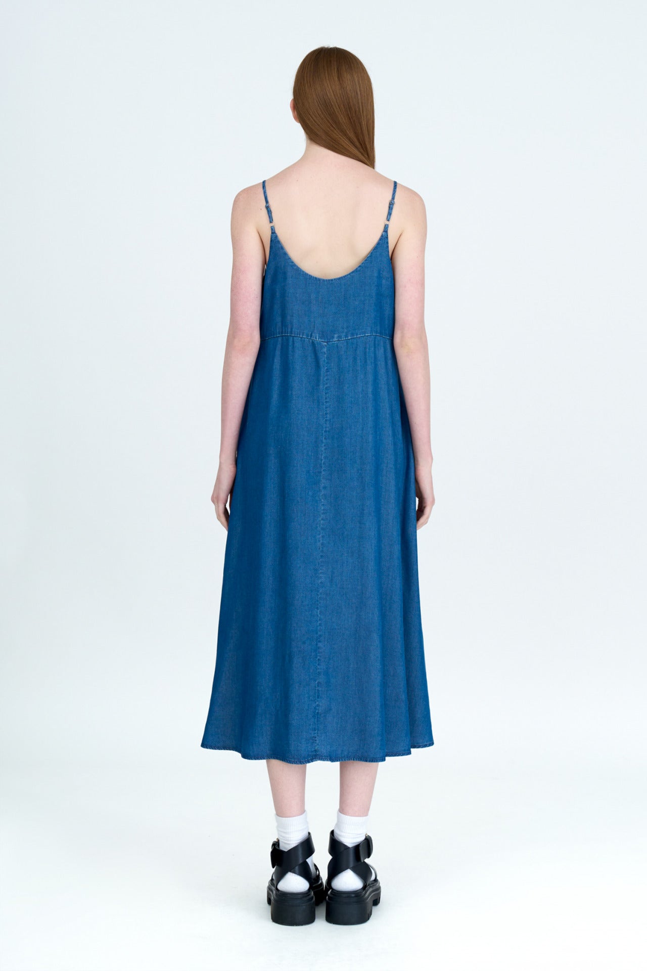 Denim Camisole Dress - Denim