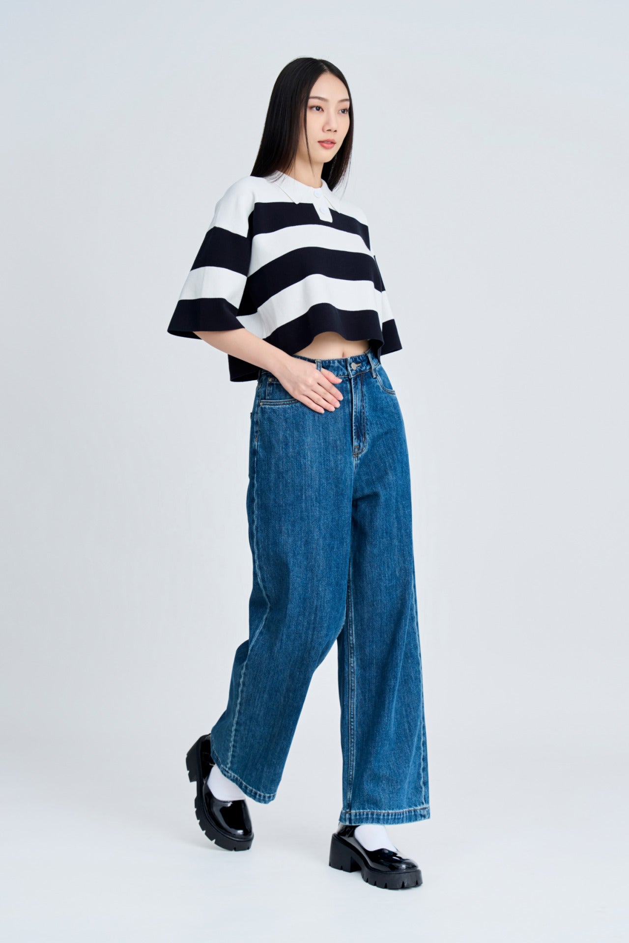 Baggy Jeans - Dark Denim