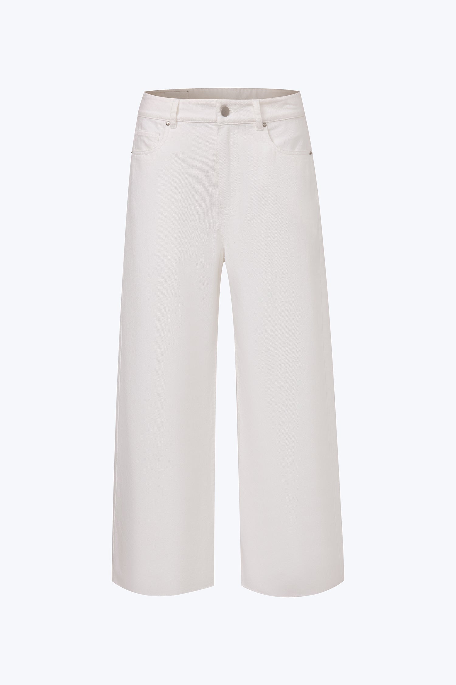 Straight Jeans - Cream