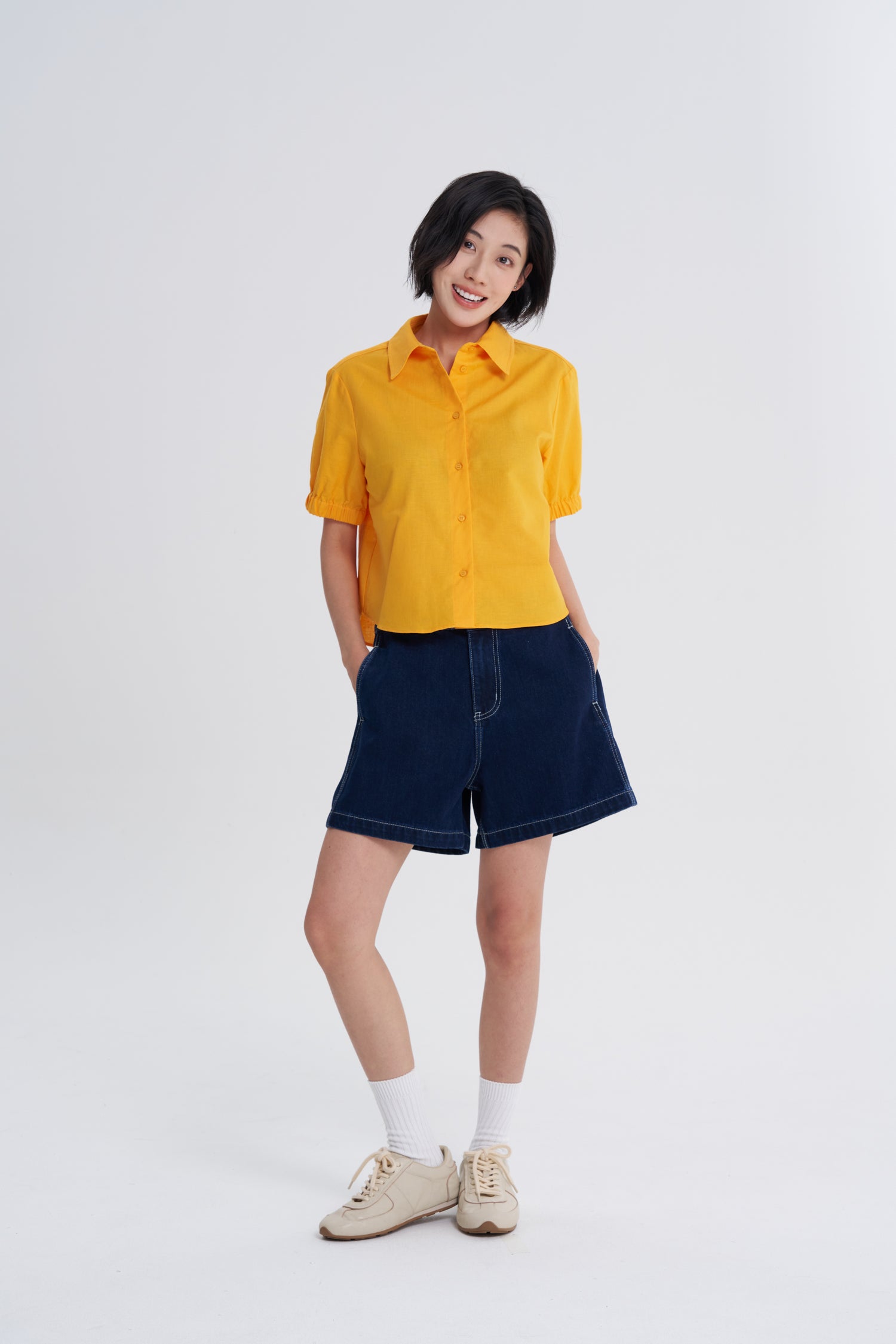 Denim Shorts - Dark Denim