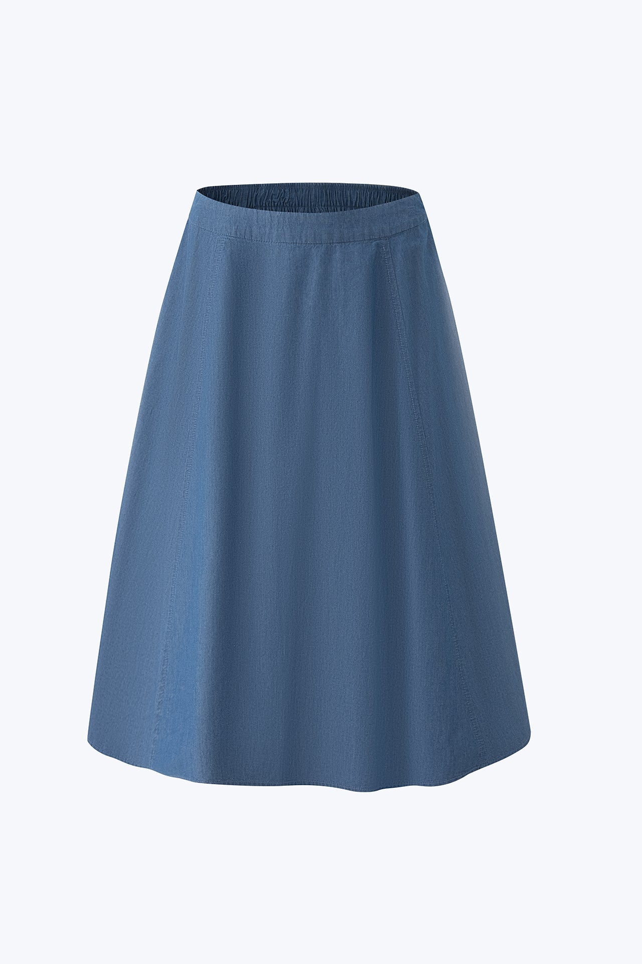 Gathered Skirt - Denim