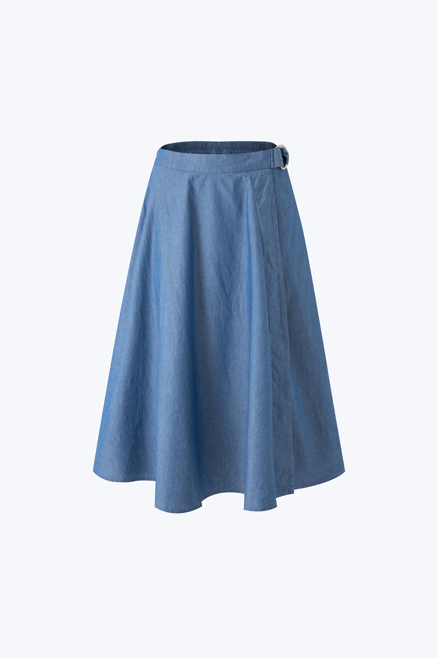 Denim D-Rings Skirt - Denim