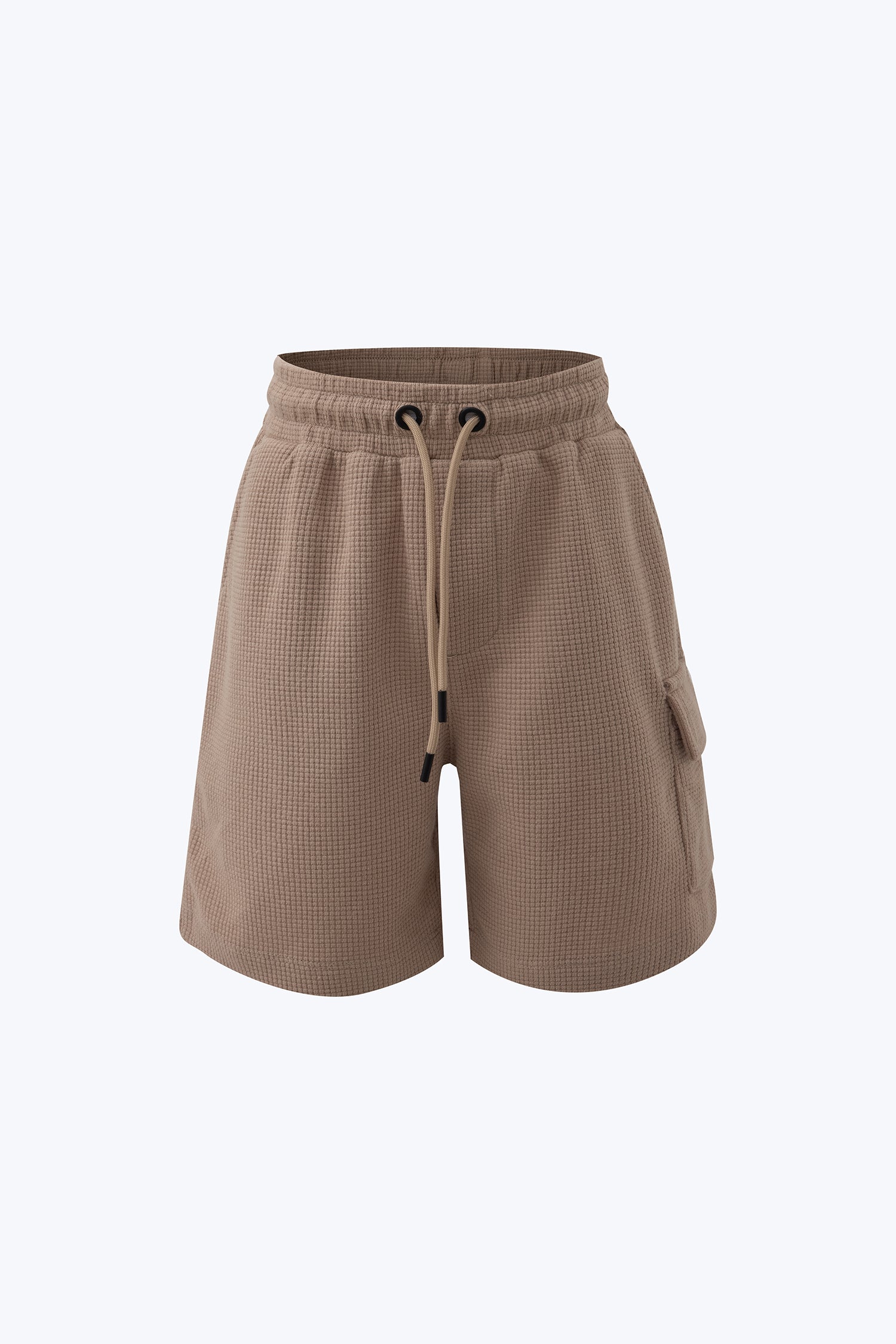 Waffle Cargo Shorts - Khaki