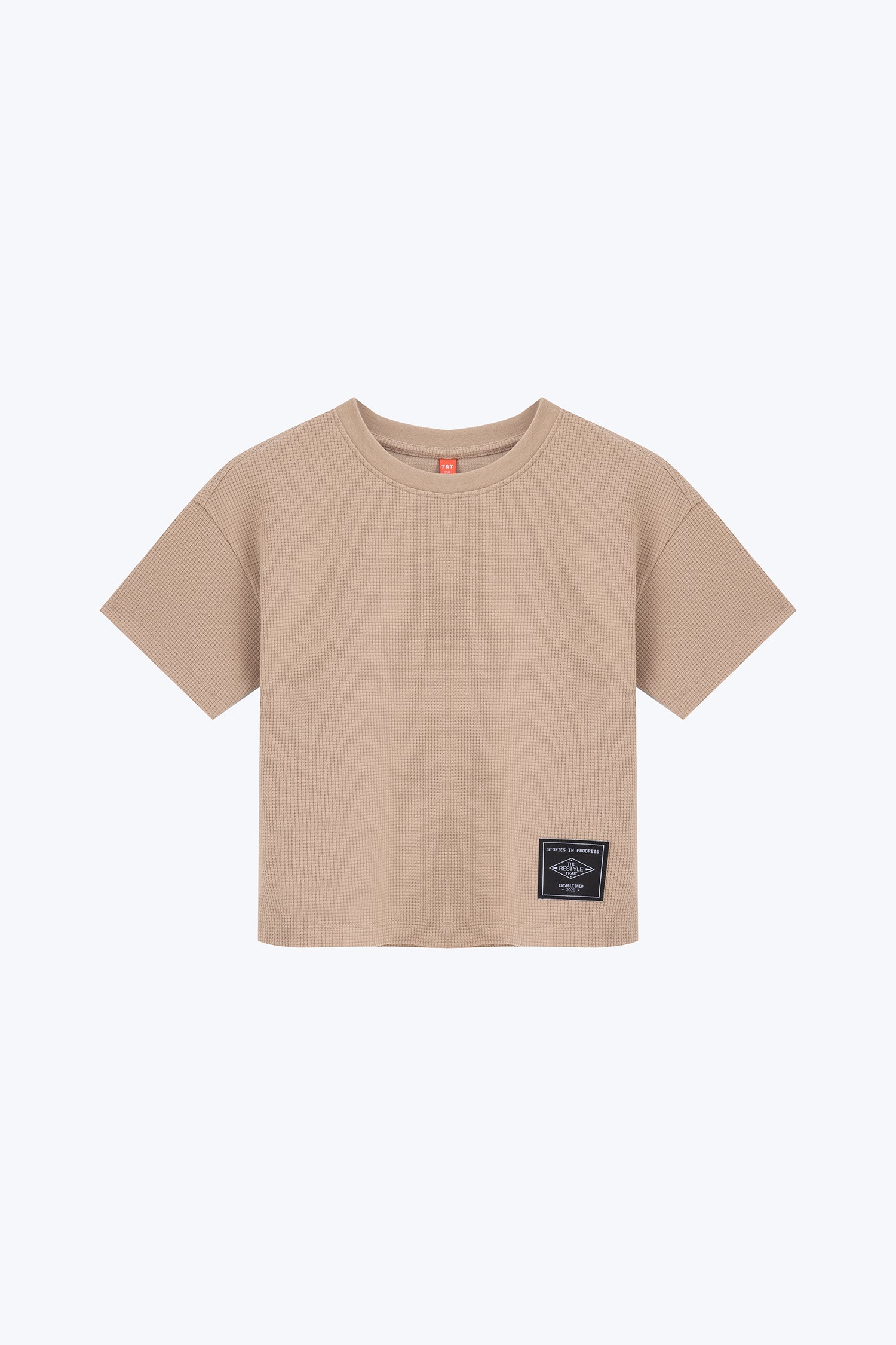 Kid's Waffle Tee - Khaki