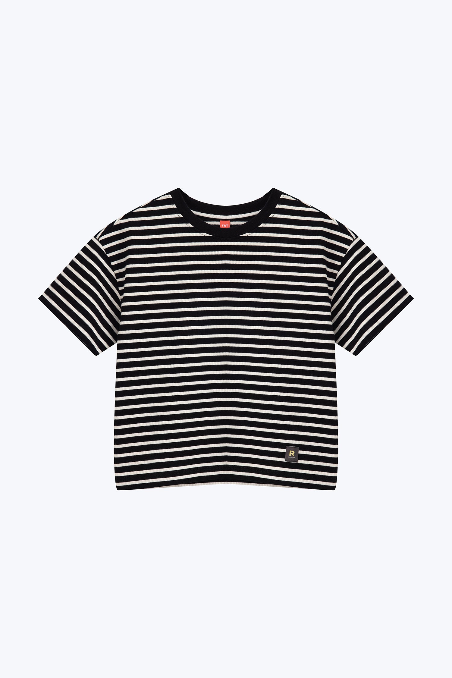 Classic Striped Tee - Black