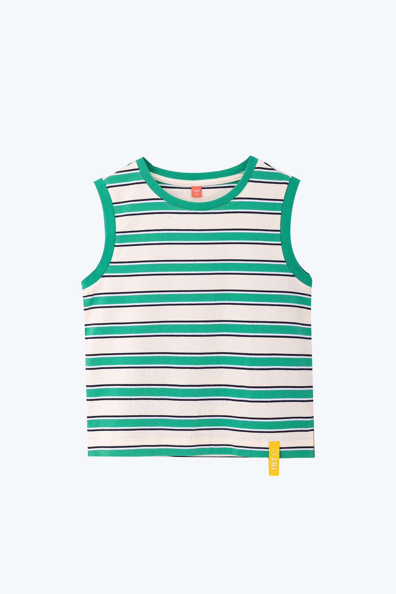 KIDS Relaxed Stripe Tank Top - Green