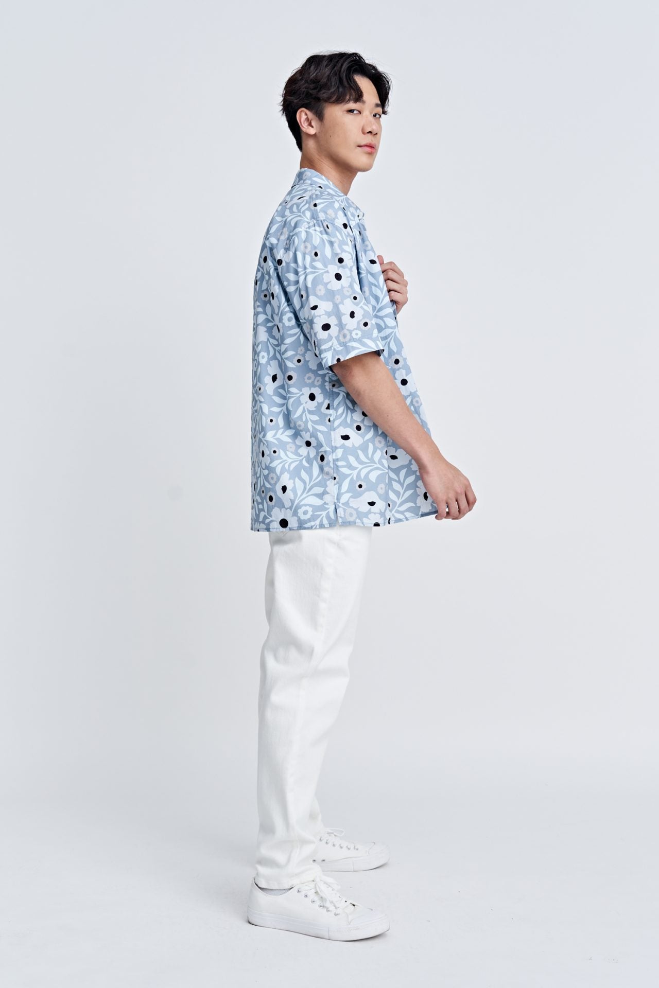 Relaxed Fit Floral Graphic Top