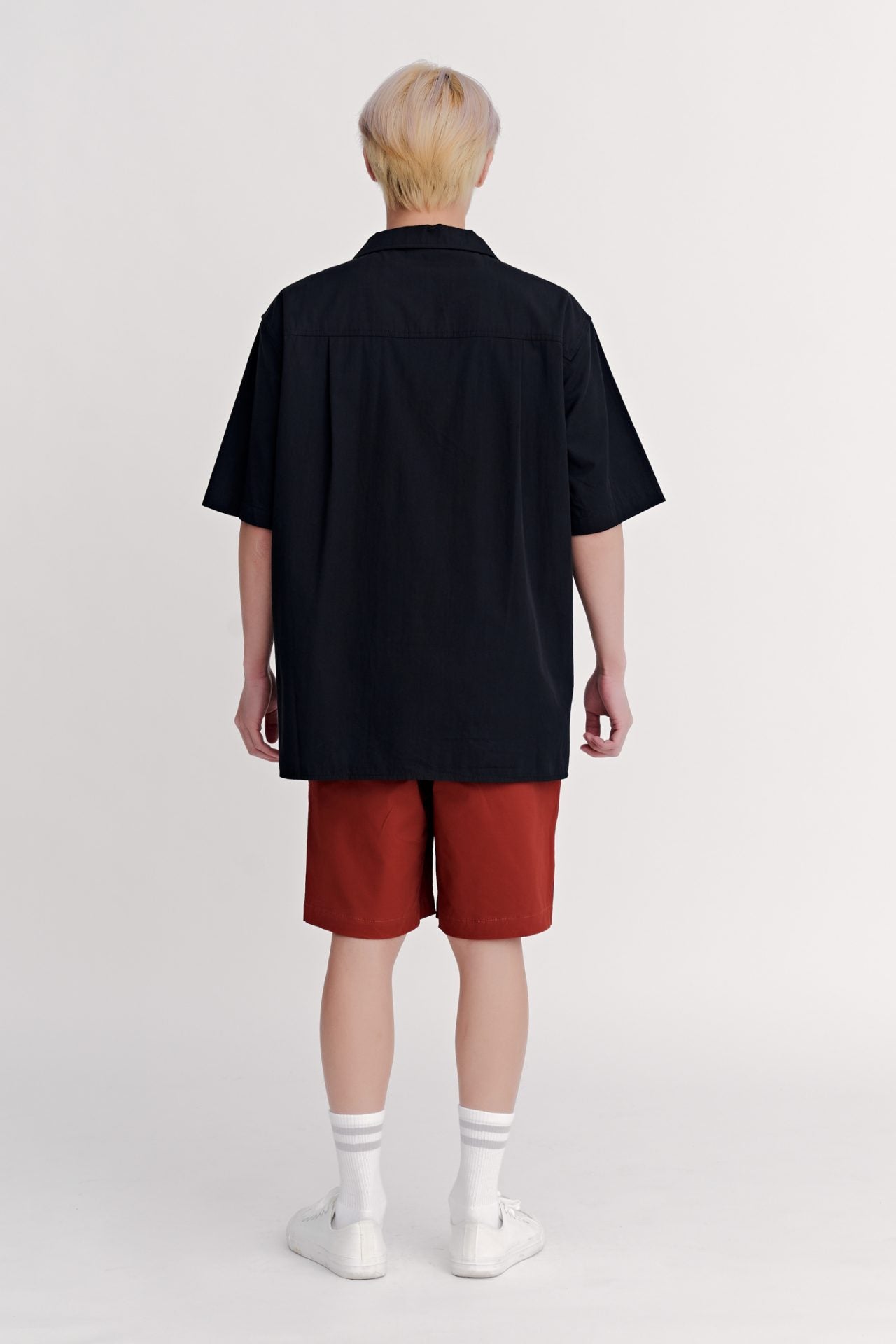 Cotton Tencel Oversized Patch Pocket Tee