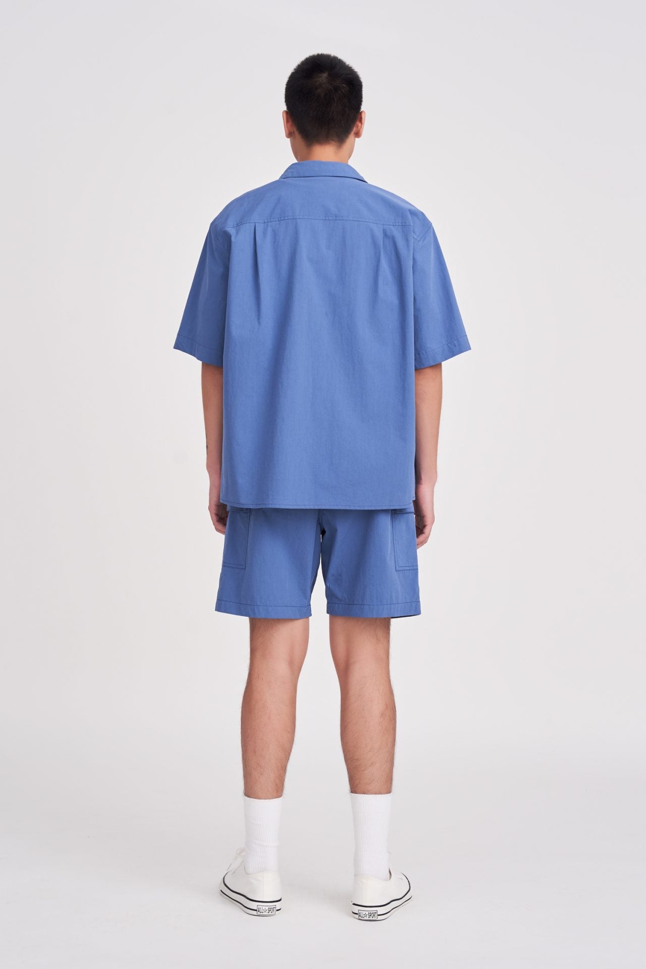 Casual Oversized Point Collar Shirt