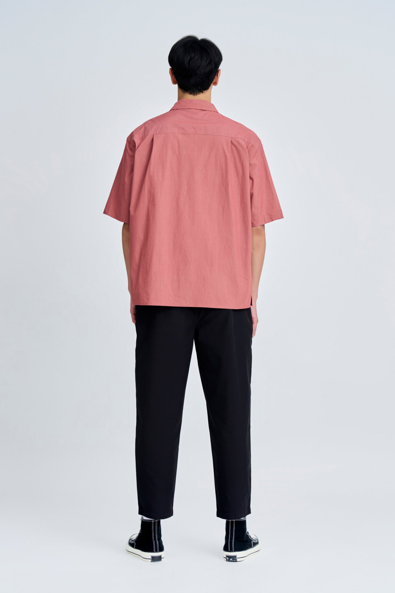 Casual Oversized Point Collar Shirt