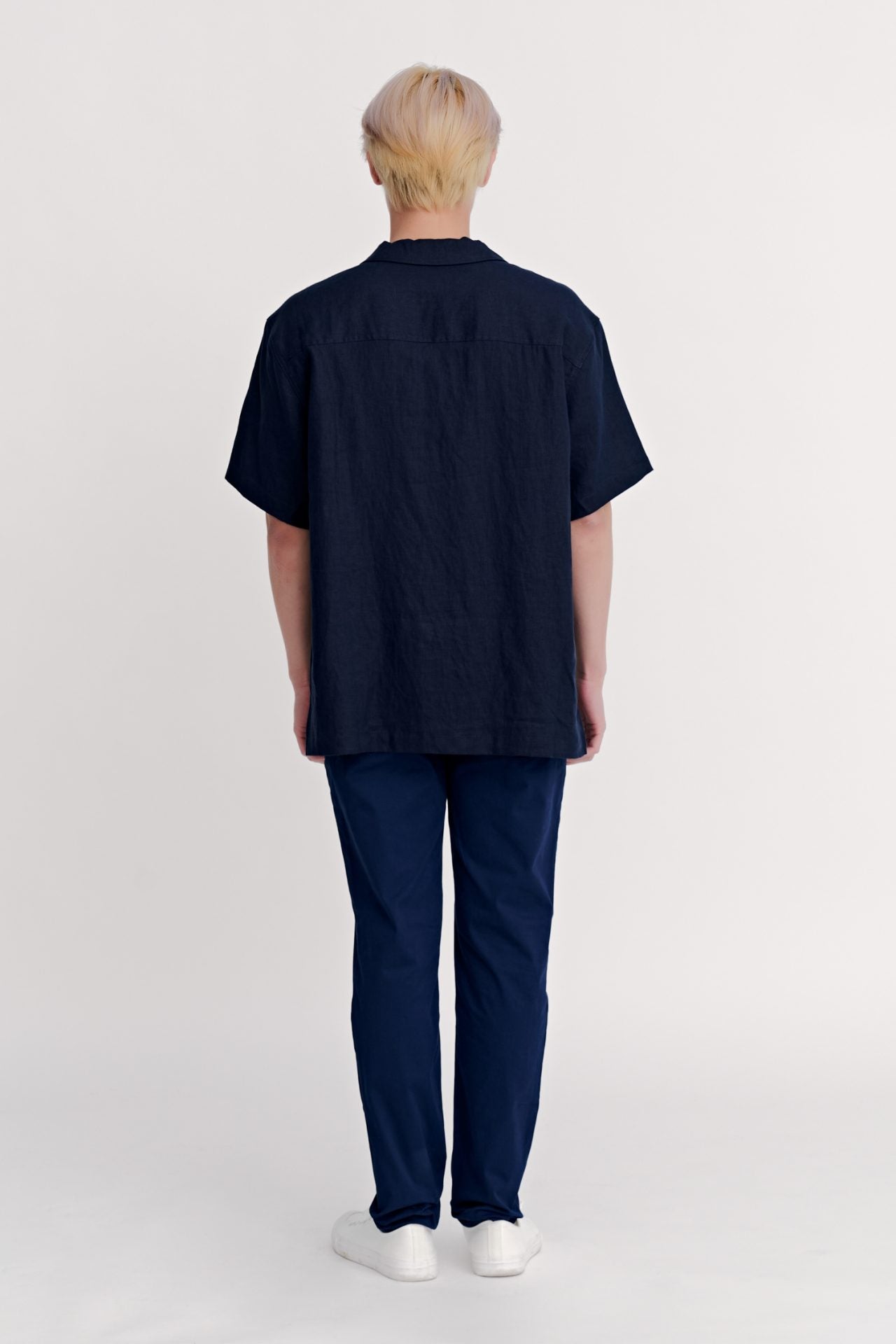 Relaxed Open Collar Shirt