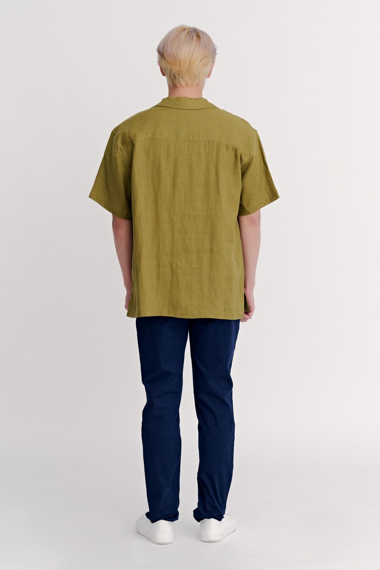 Relaxed Open Collar Shirt