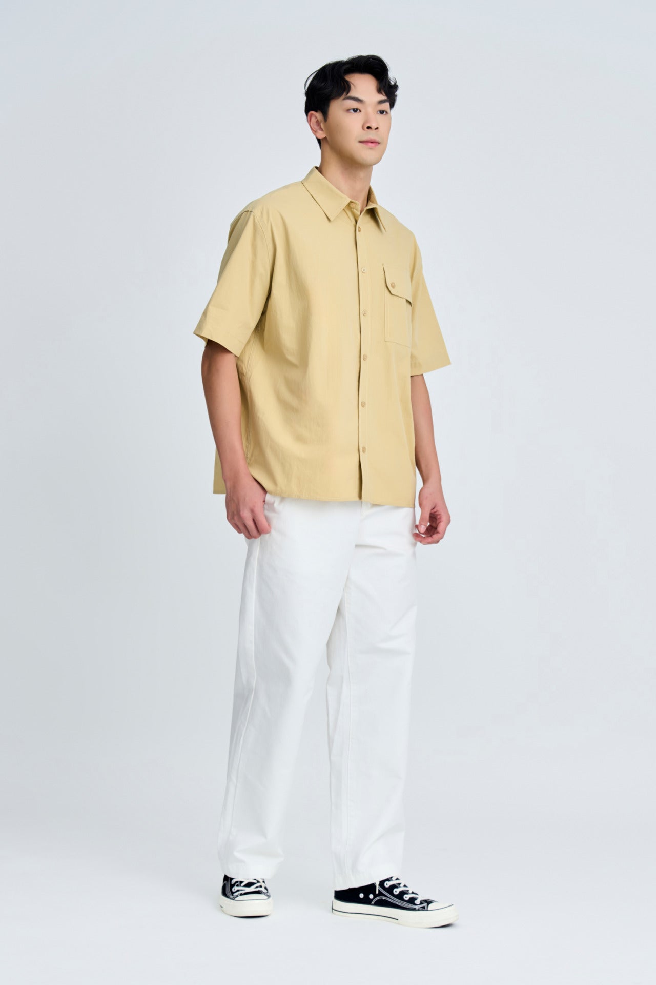 Casual Flapped Pocket Shirt