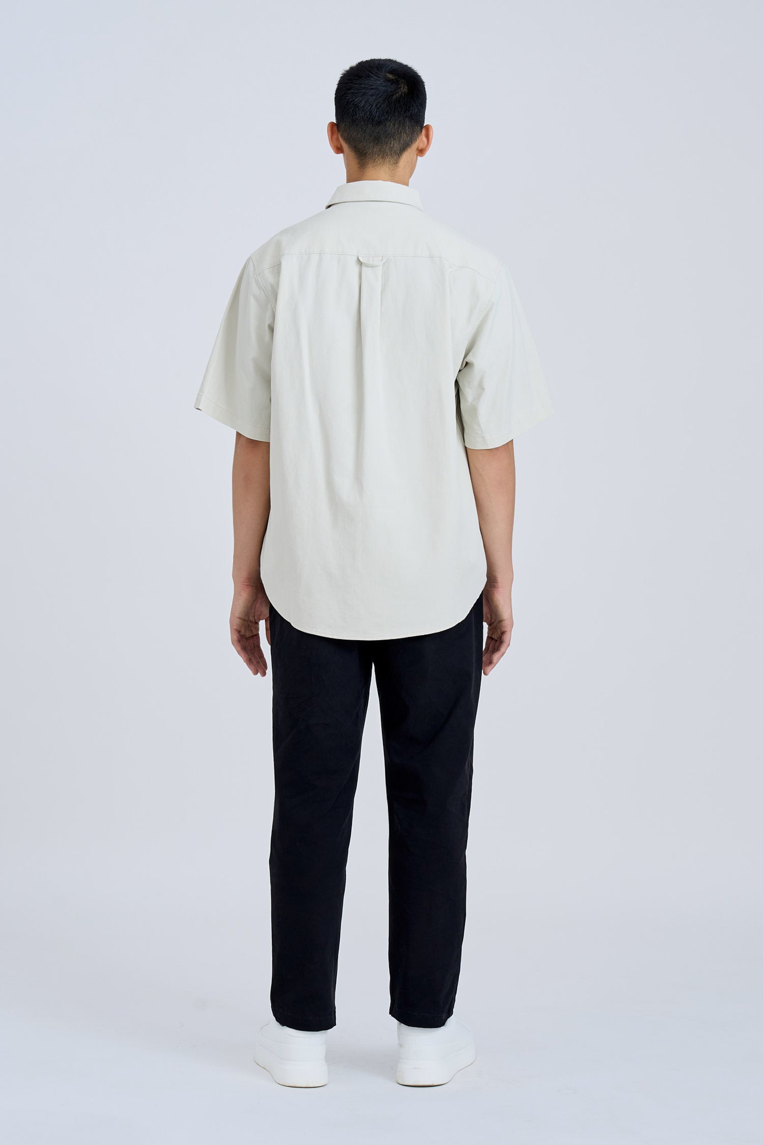 Casual Dual Pocket Shirt - Platinum