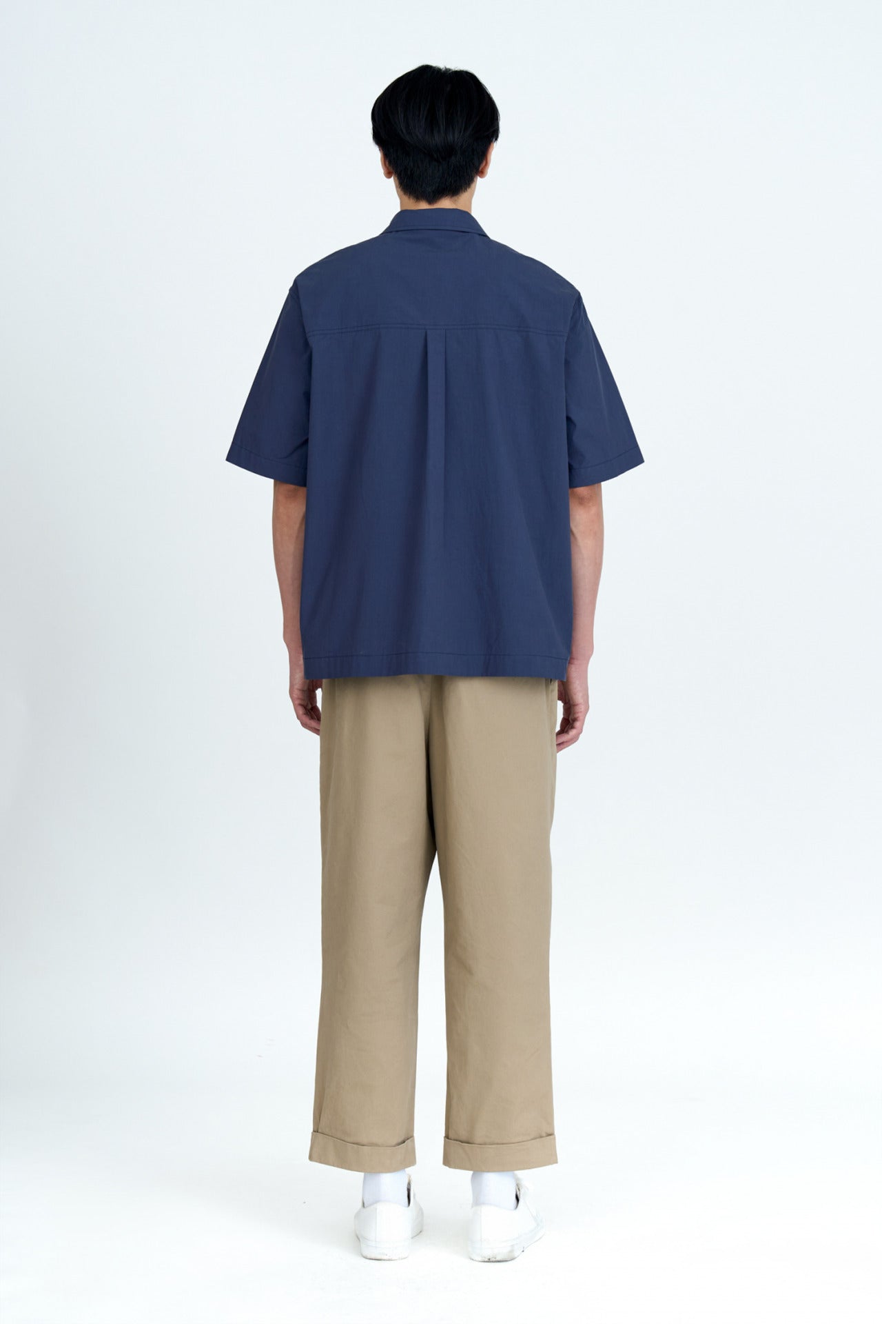 Restyle Relaxed Weekend Shirt - Navy