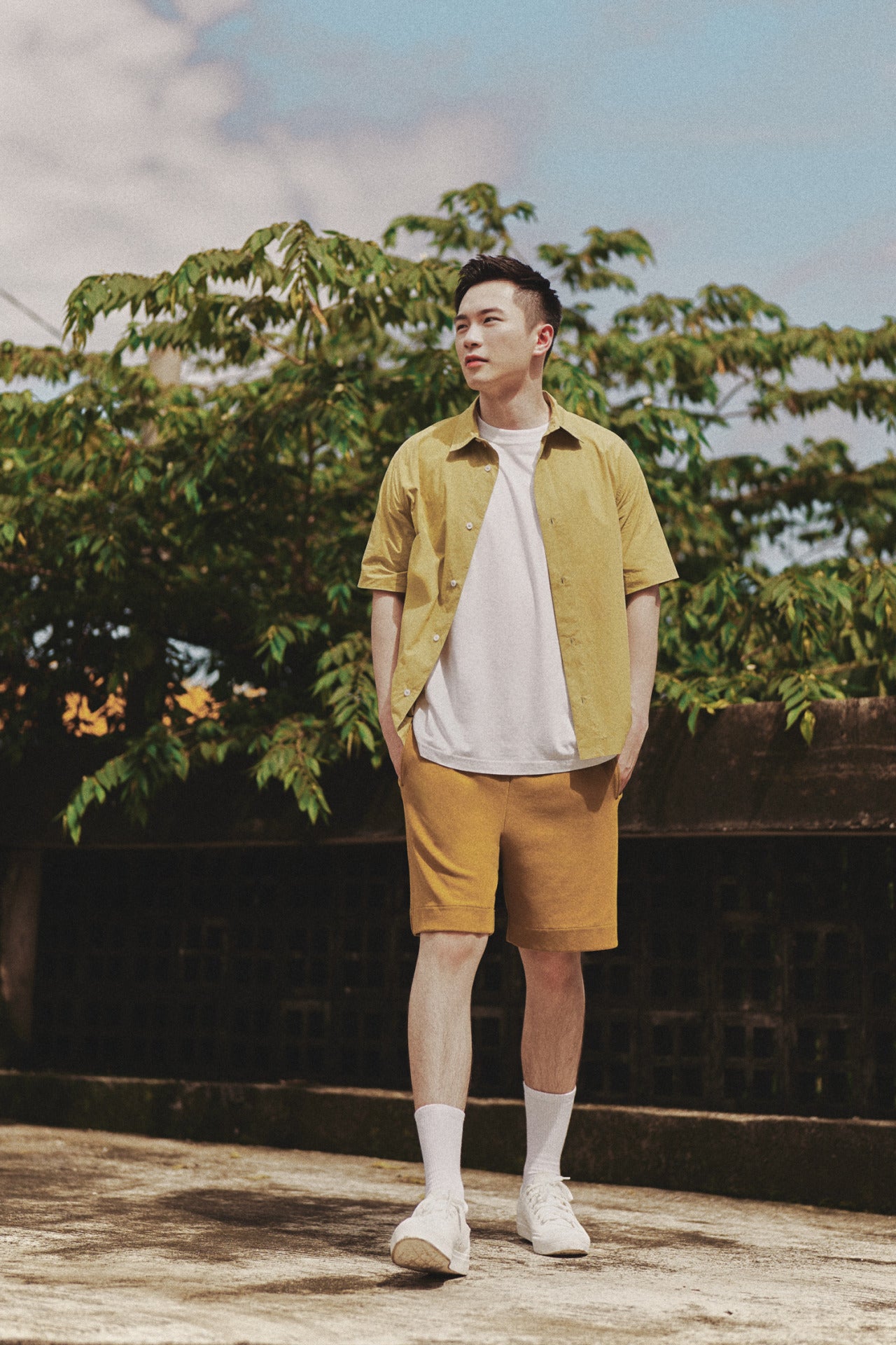 Restyle Relaxed Weekend Shirt - Sage