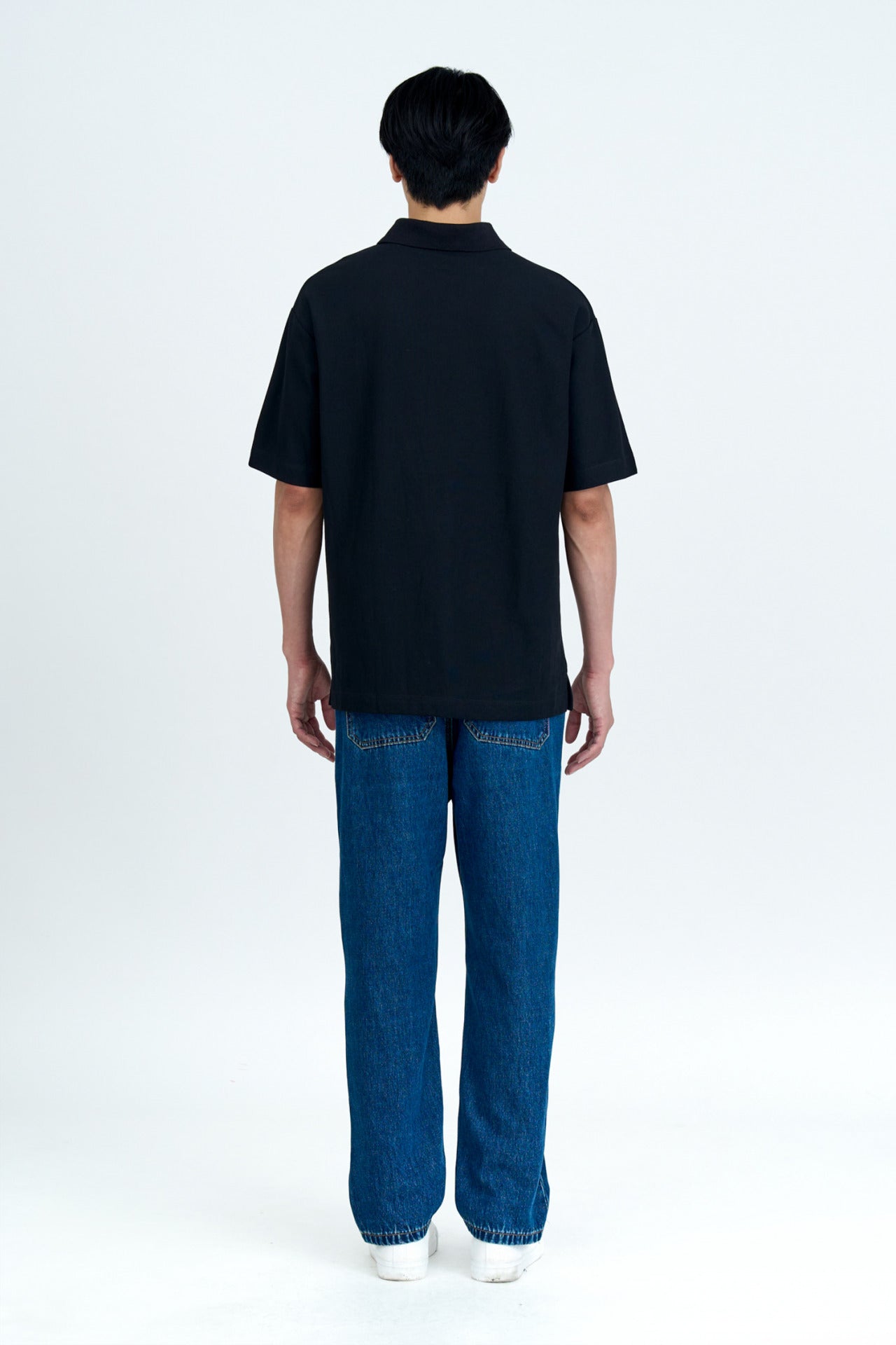 Classic Polo Tee - Black