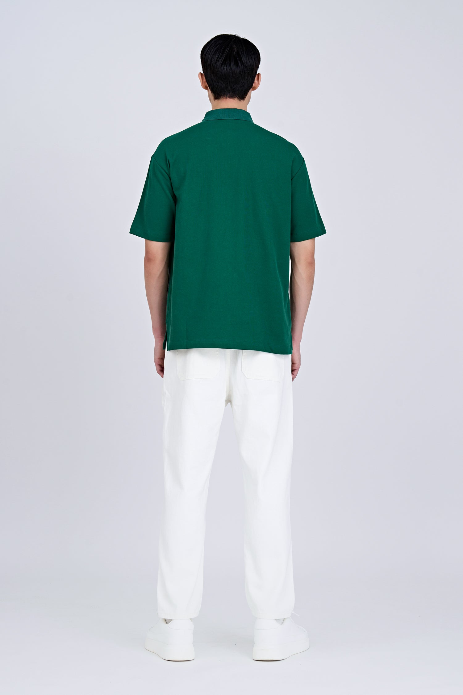 Classic Polo Tee - Emerald