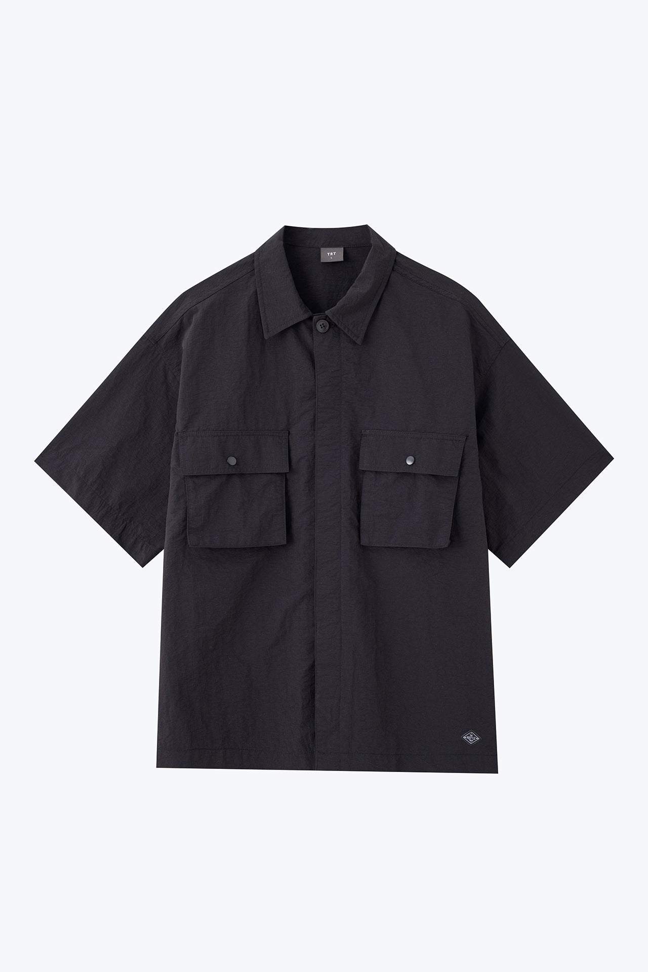 Nylon Utility Shirt - Black