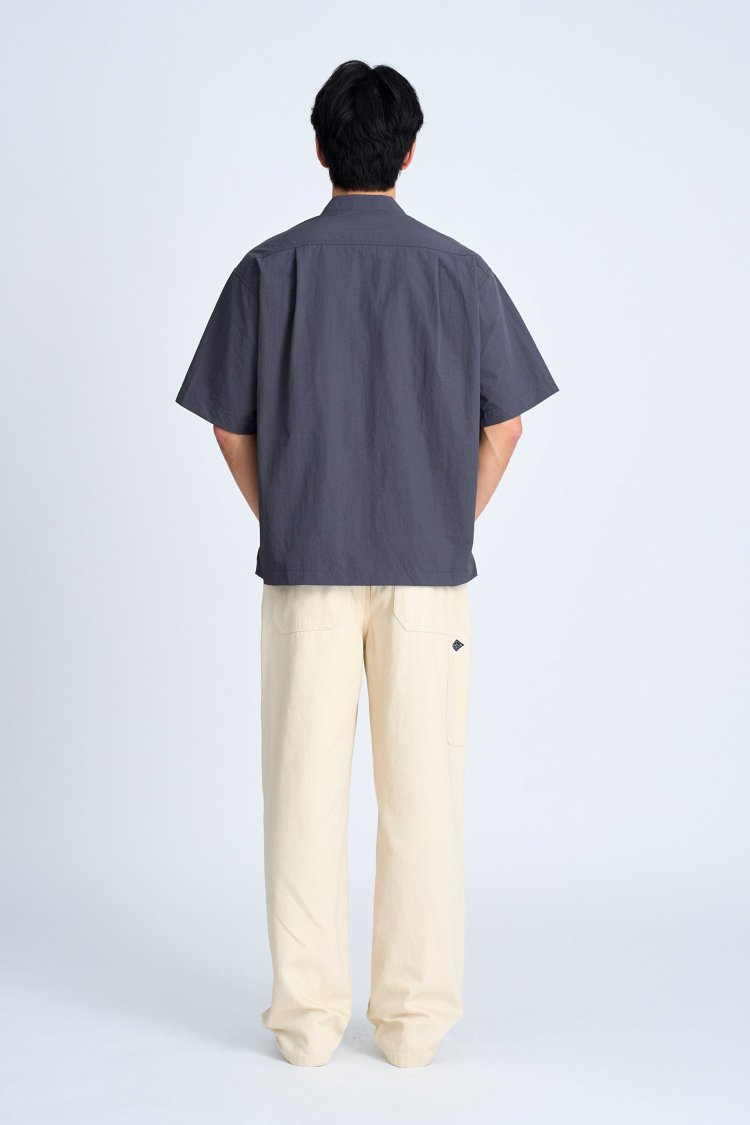 Nylon Utility Shirt - Charcoal