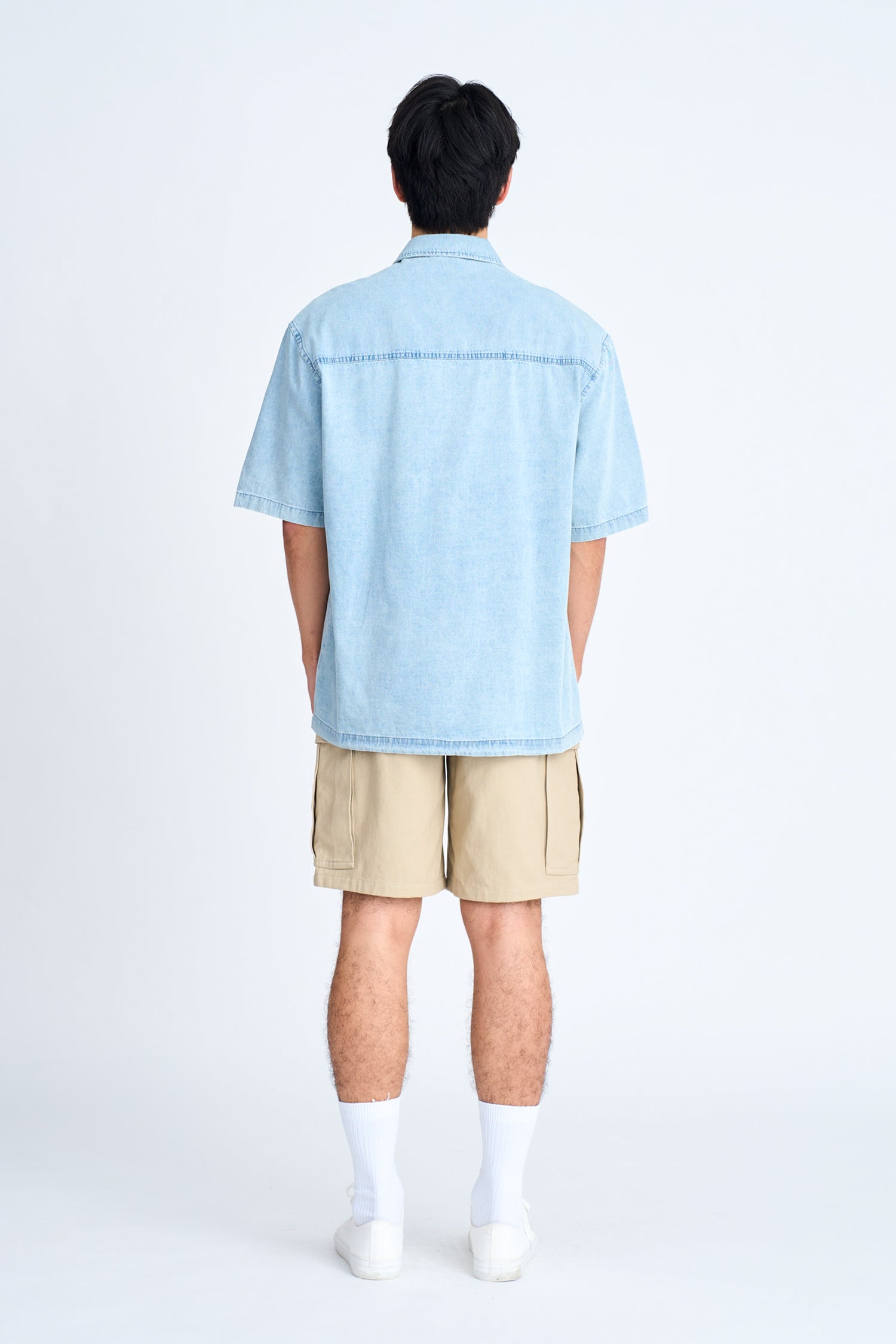 Utility Denim Shirt - Light Denim