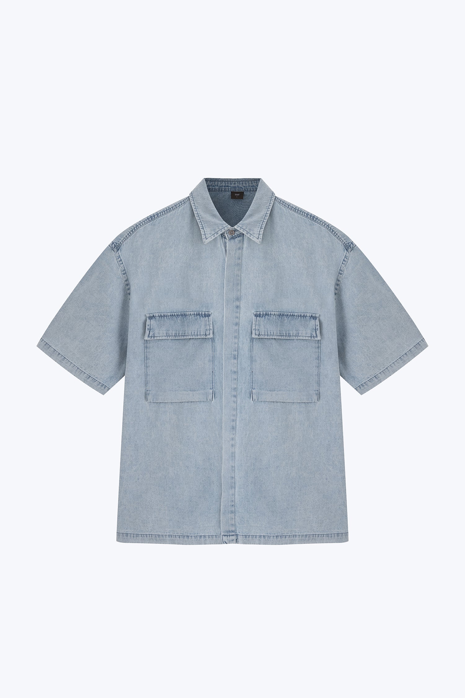 Utility Denim Shirt - Light Denim