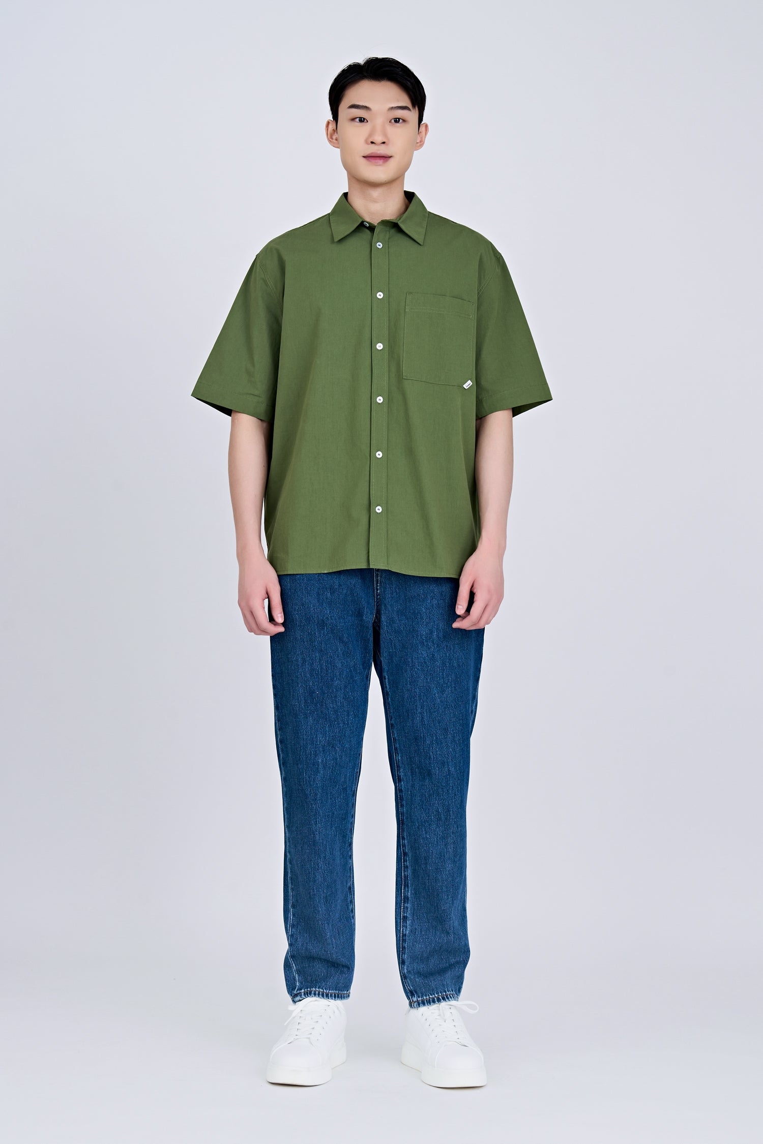 Worker's Pocket Shirt - Fern