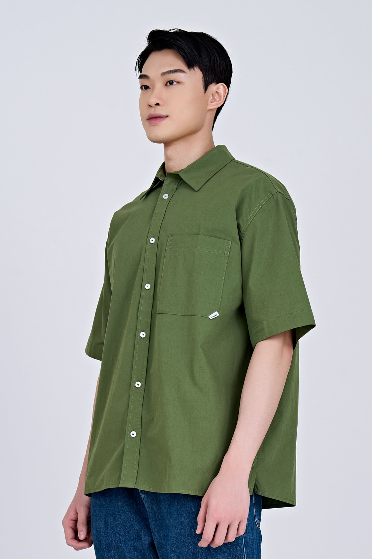Worker's Pocket Shirt - Fern