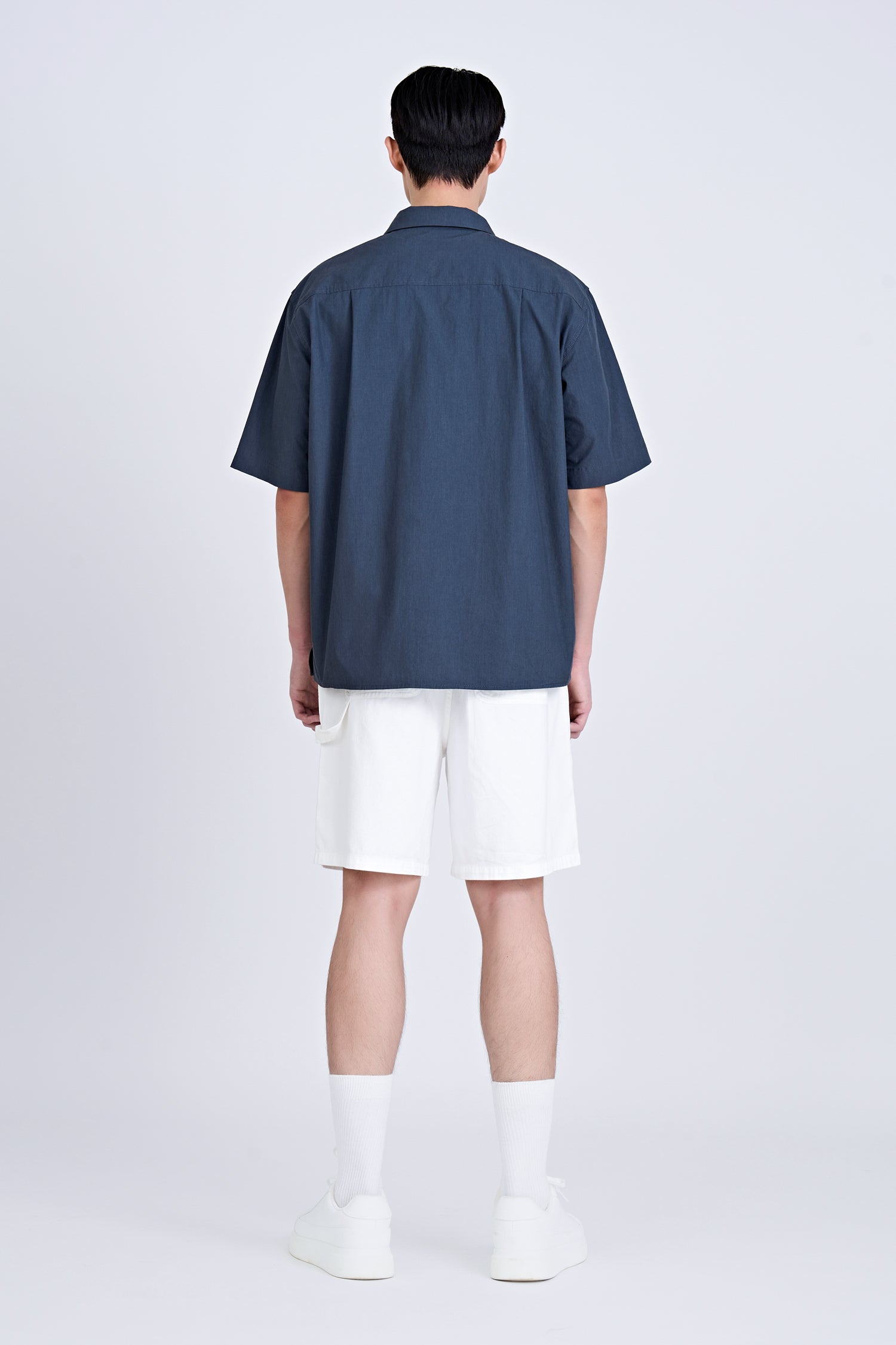 Worker's Pocket Shirt - Navy