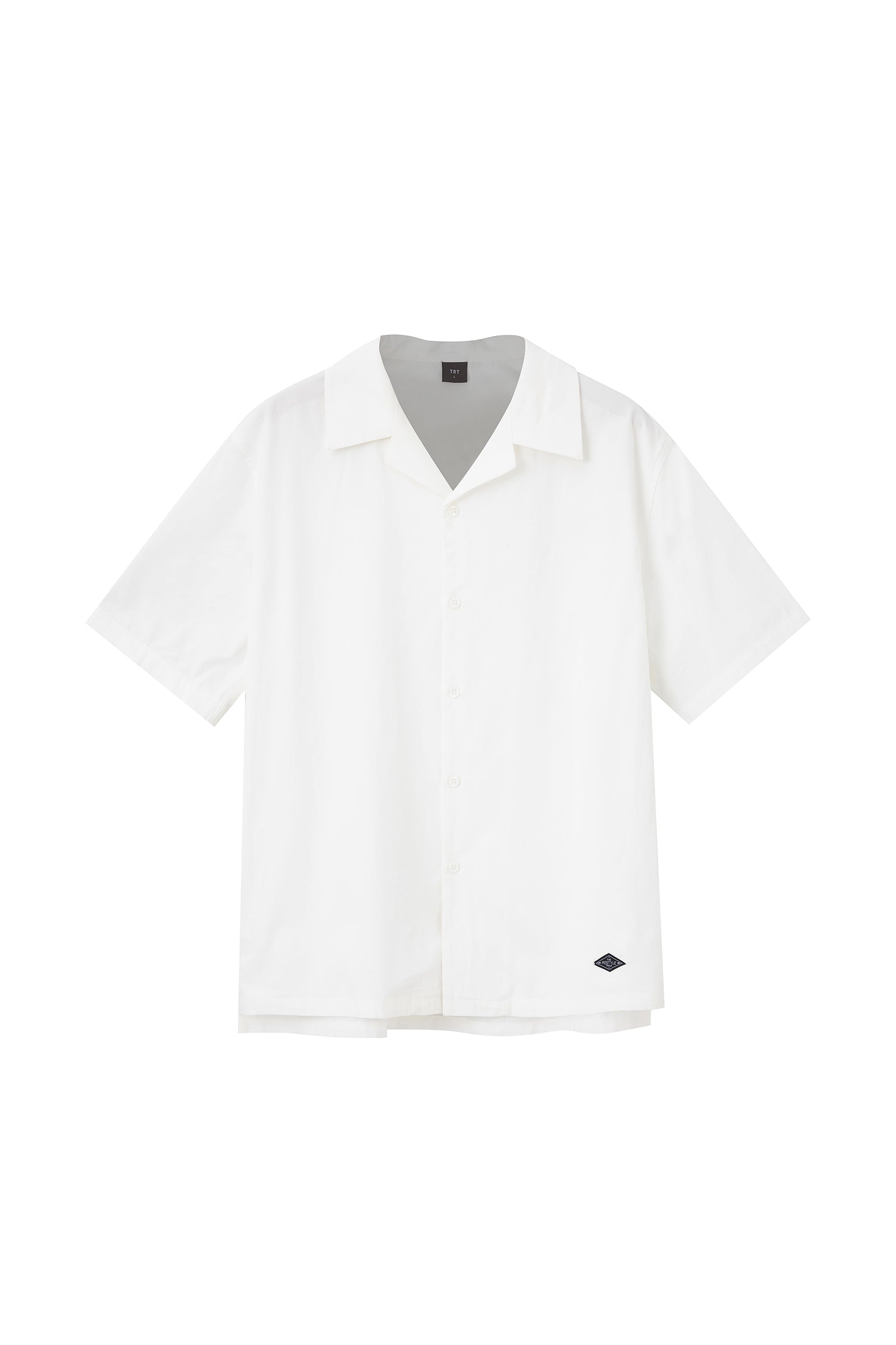 Open Collar Top - Cream