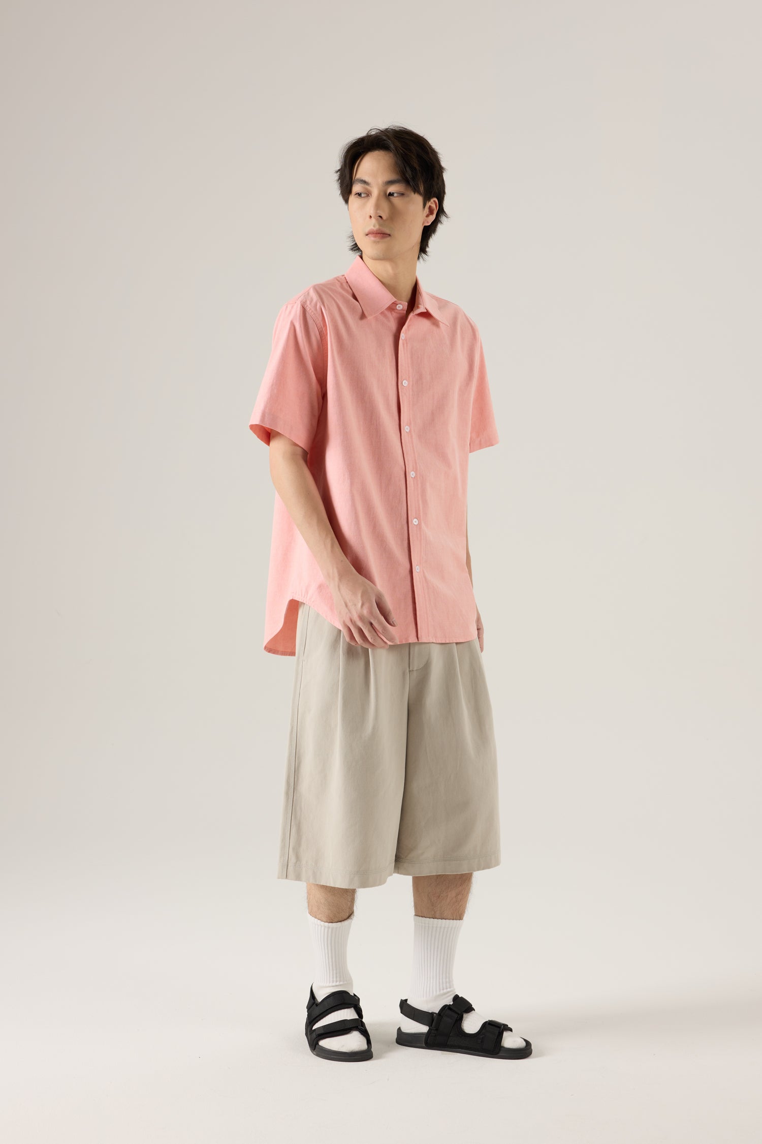 Oxford Button-Down Shirt - Tangerine