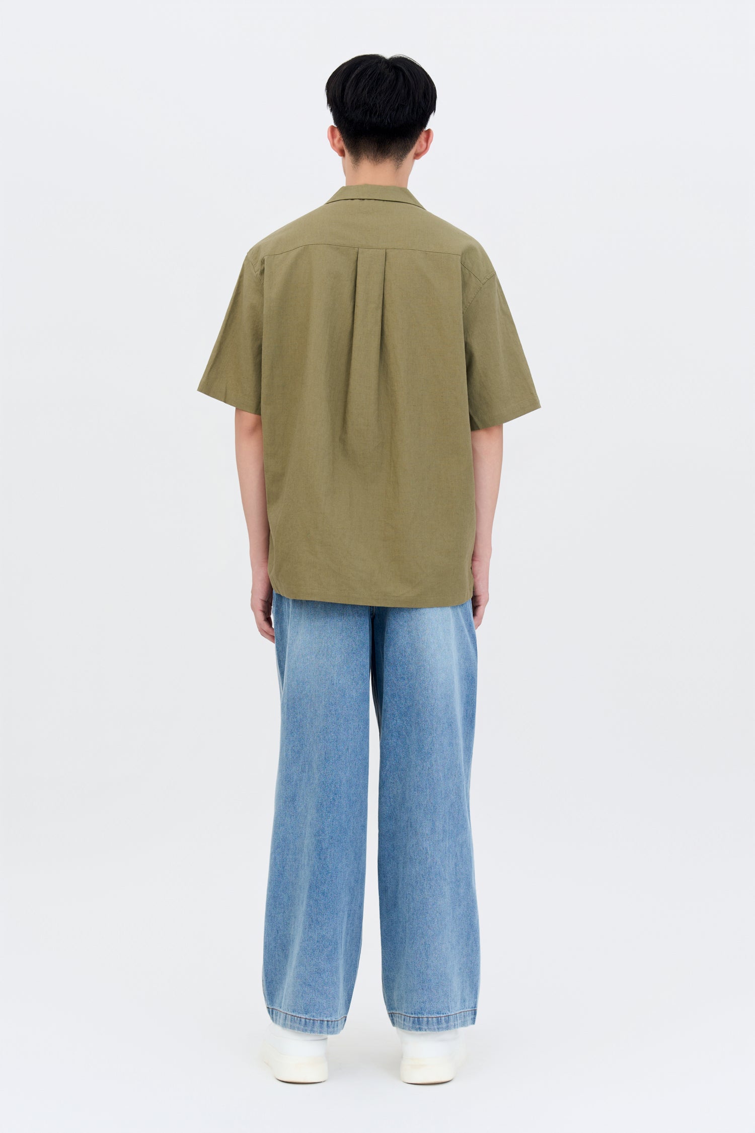 Trail Mode Cuban Shirt - Olive