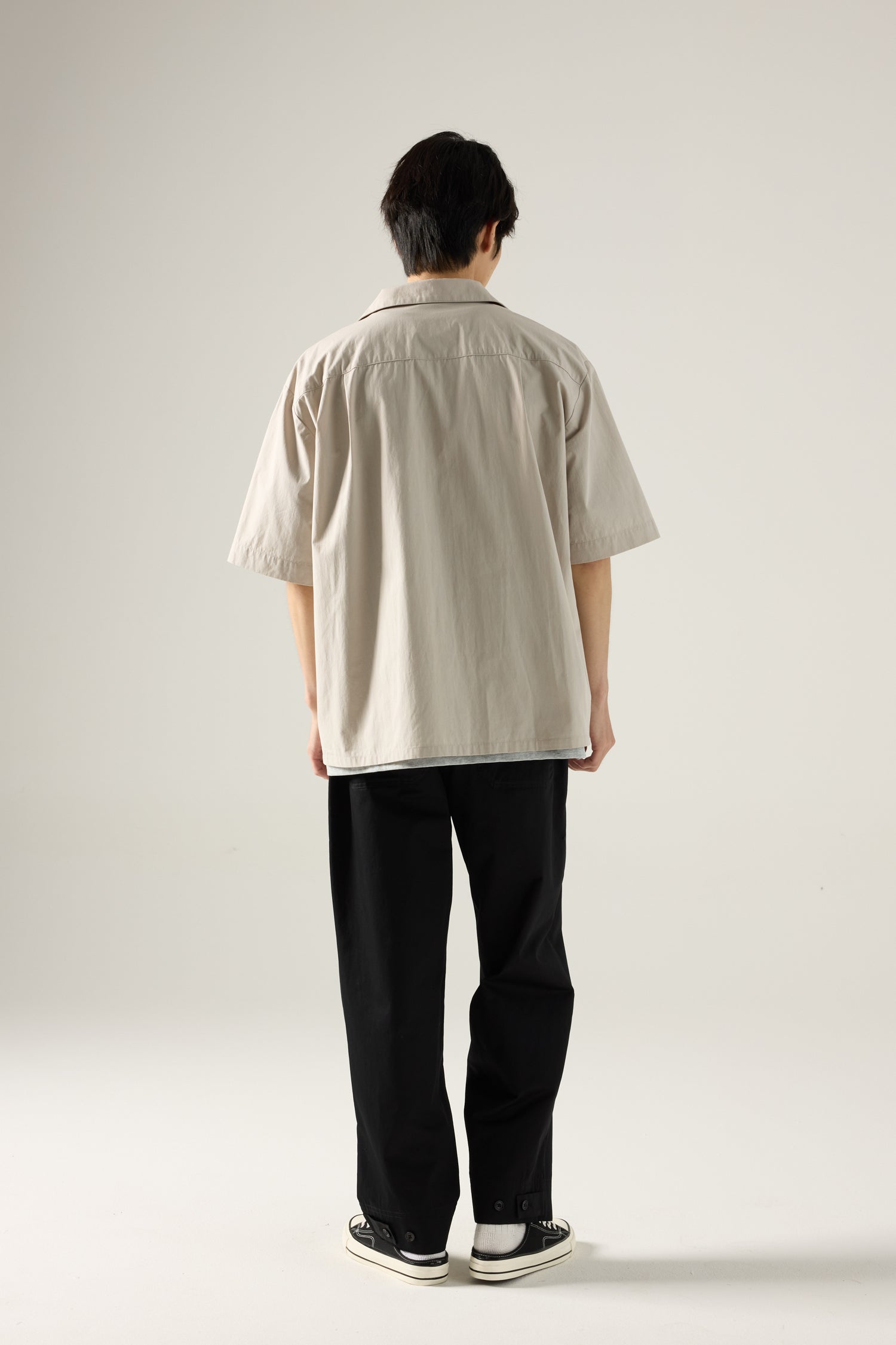 Utility Mesh Panel Shirt - Sand