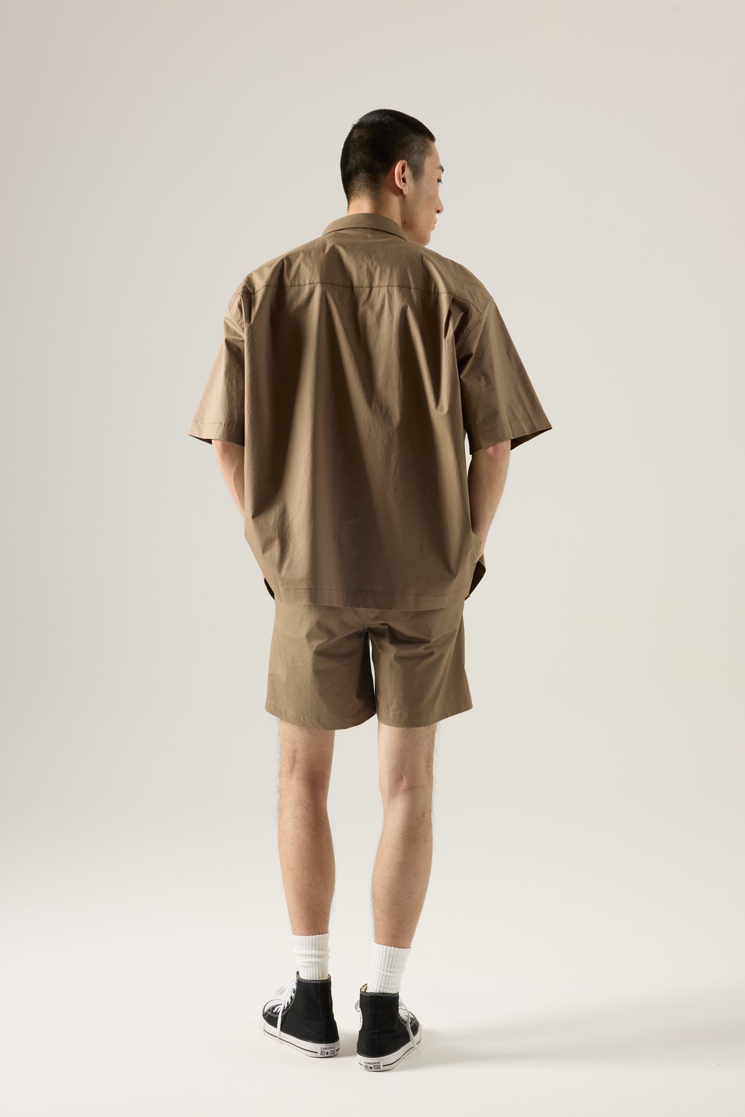 Relaxed Fit Double Pocket Shirt - Cocoa