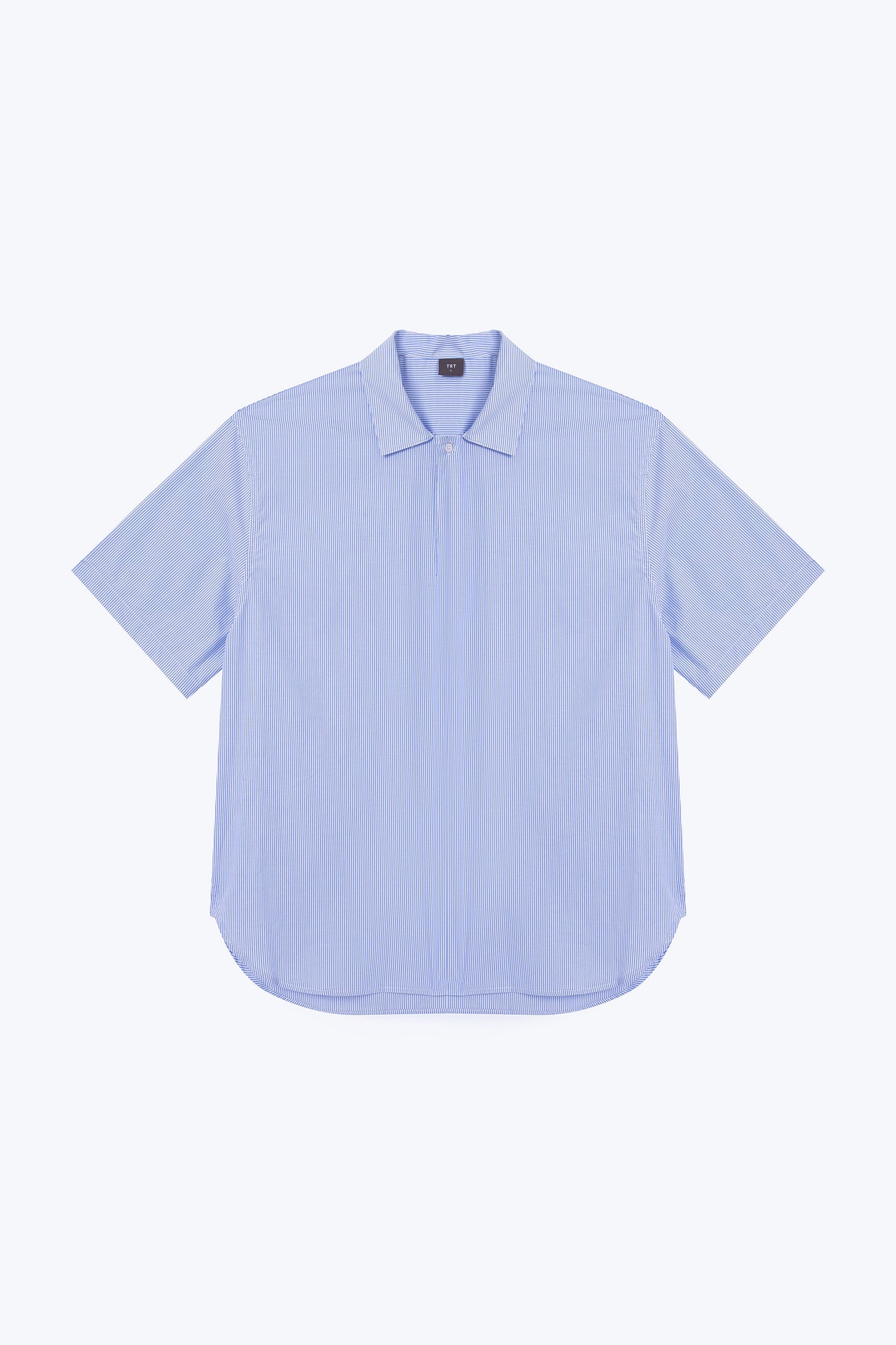 Striped Popover Shirt - Stripes Blue