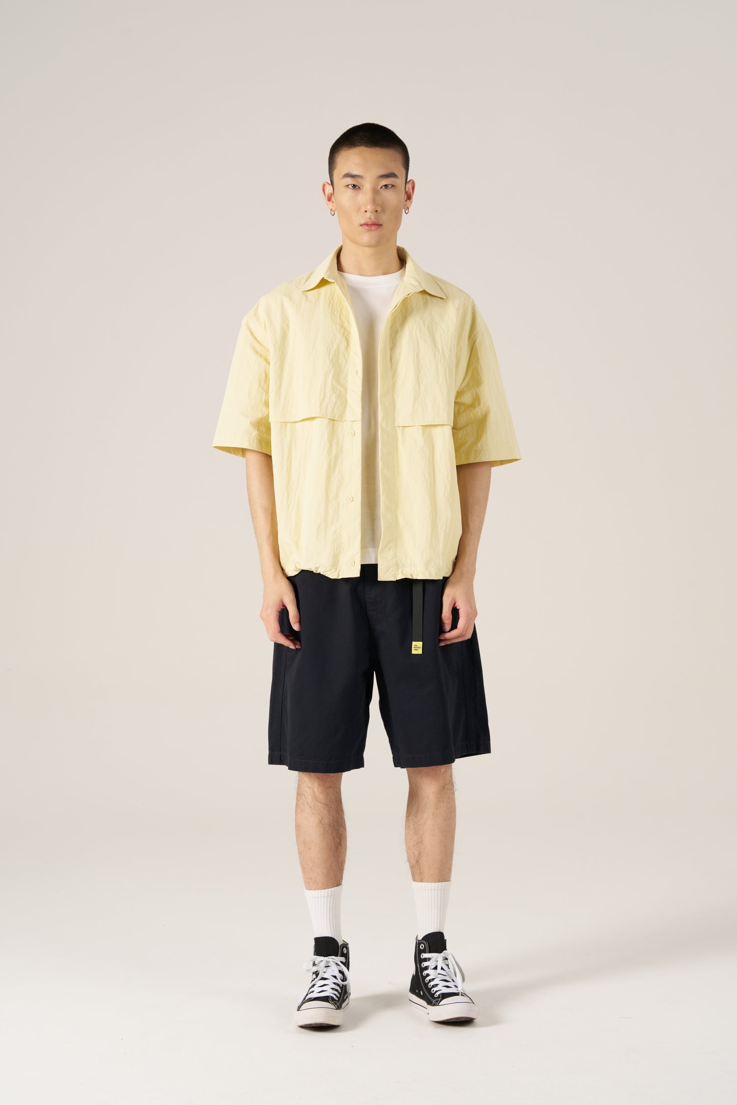 Layered Panel Shirt - Butter