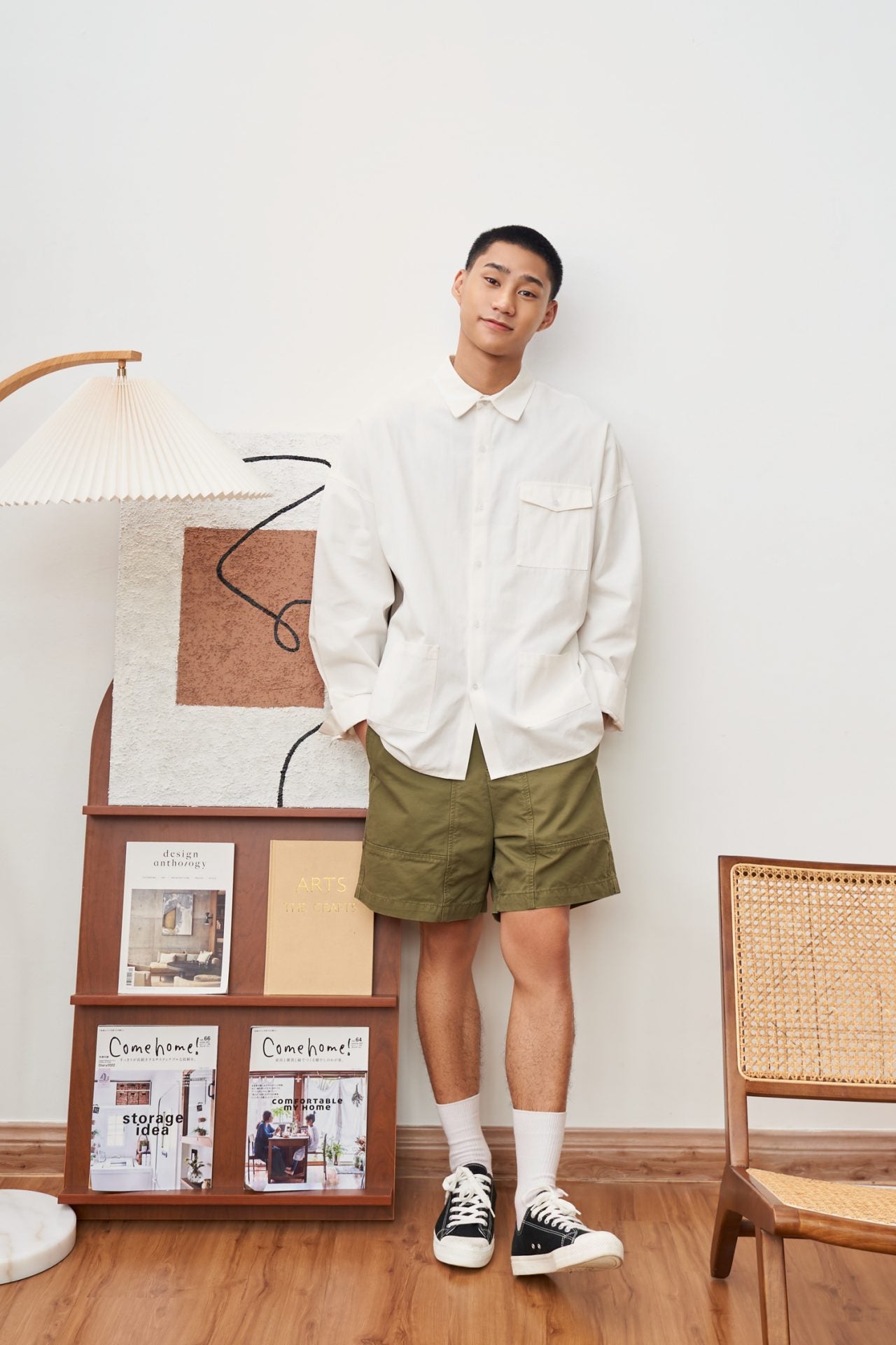 Casual Oversized Utility Overshirt