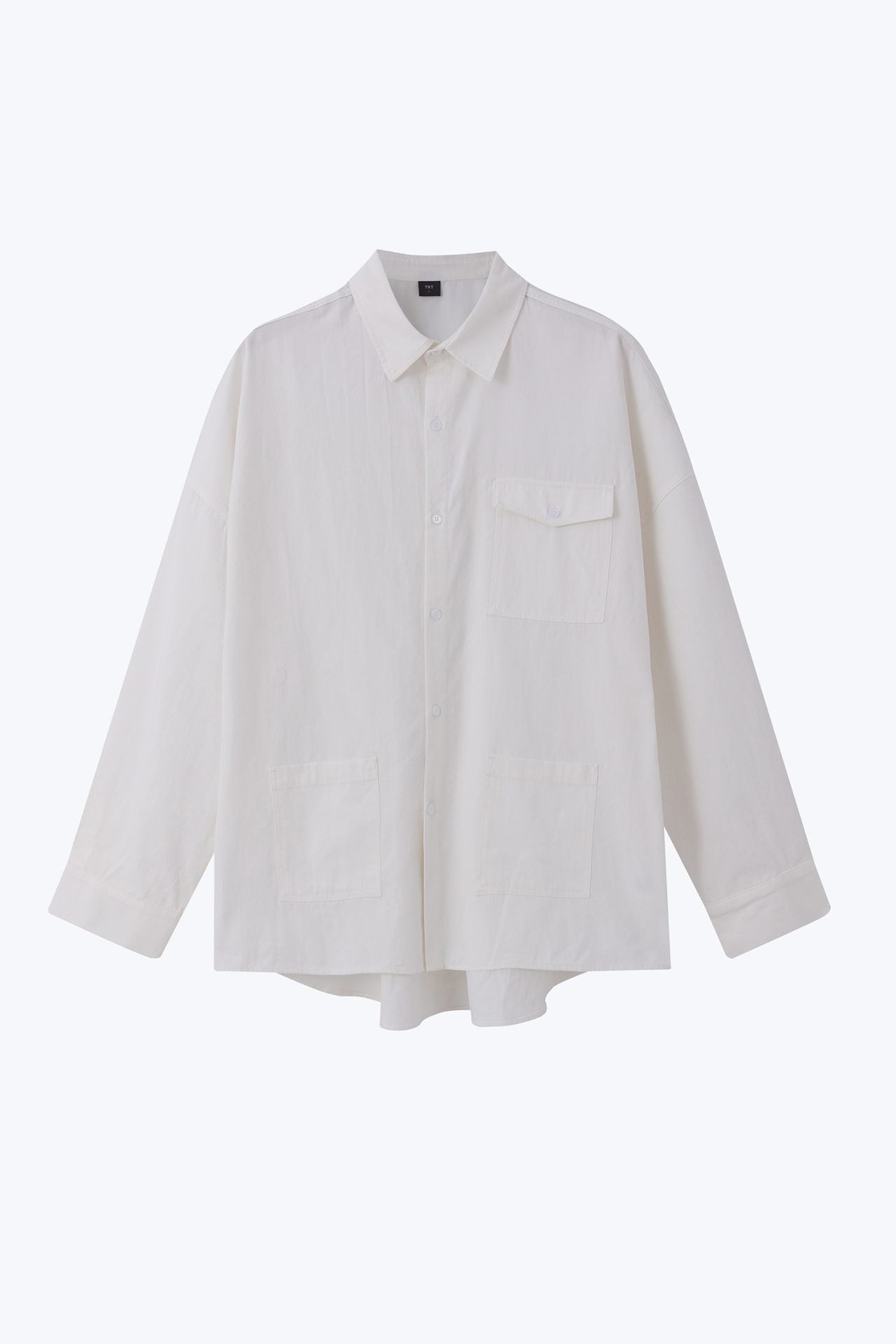Casual Oversized Utility Overshirt