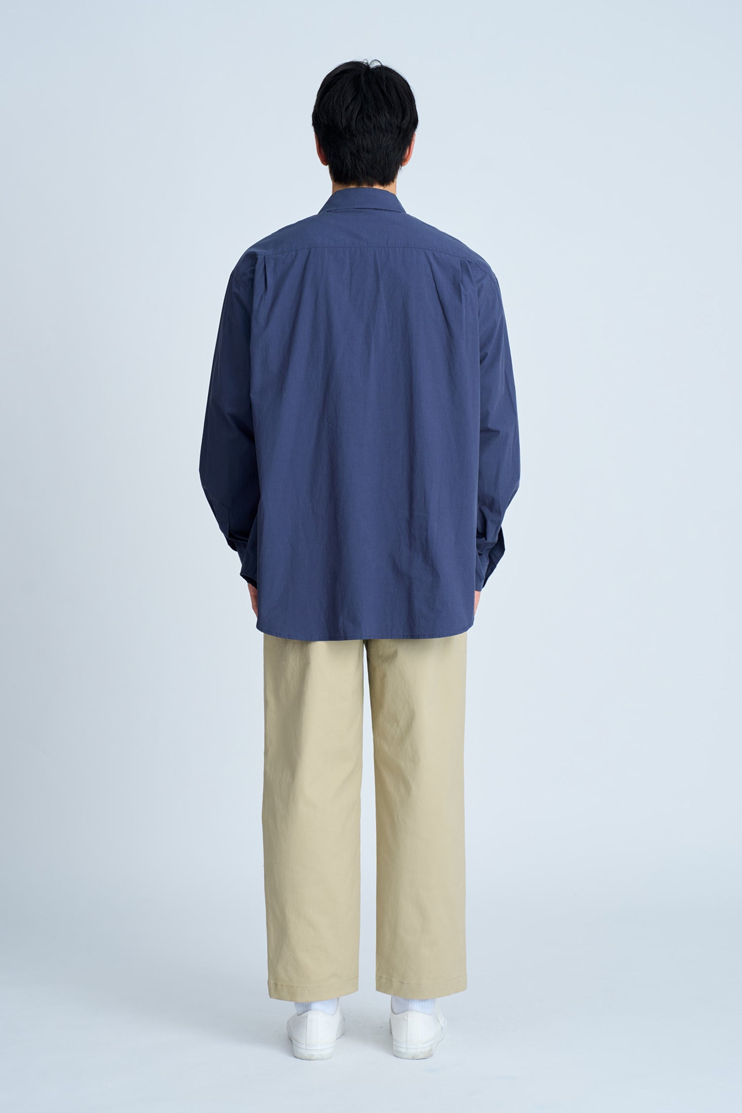 Restyle Button-down Shirt - Navy