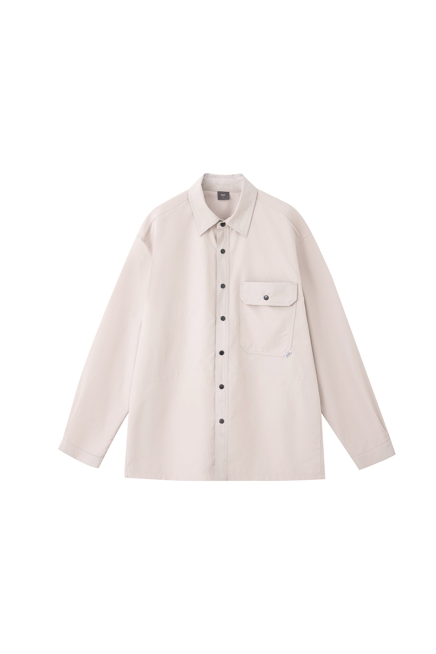Utility Pocket Overshirt - Khaki