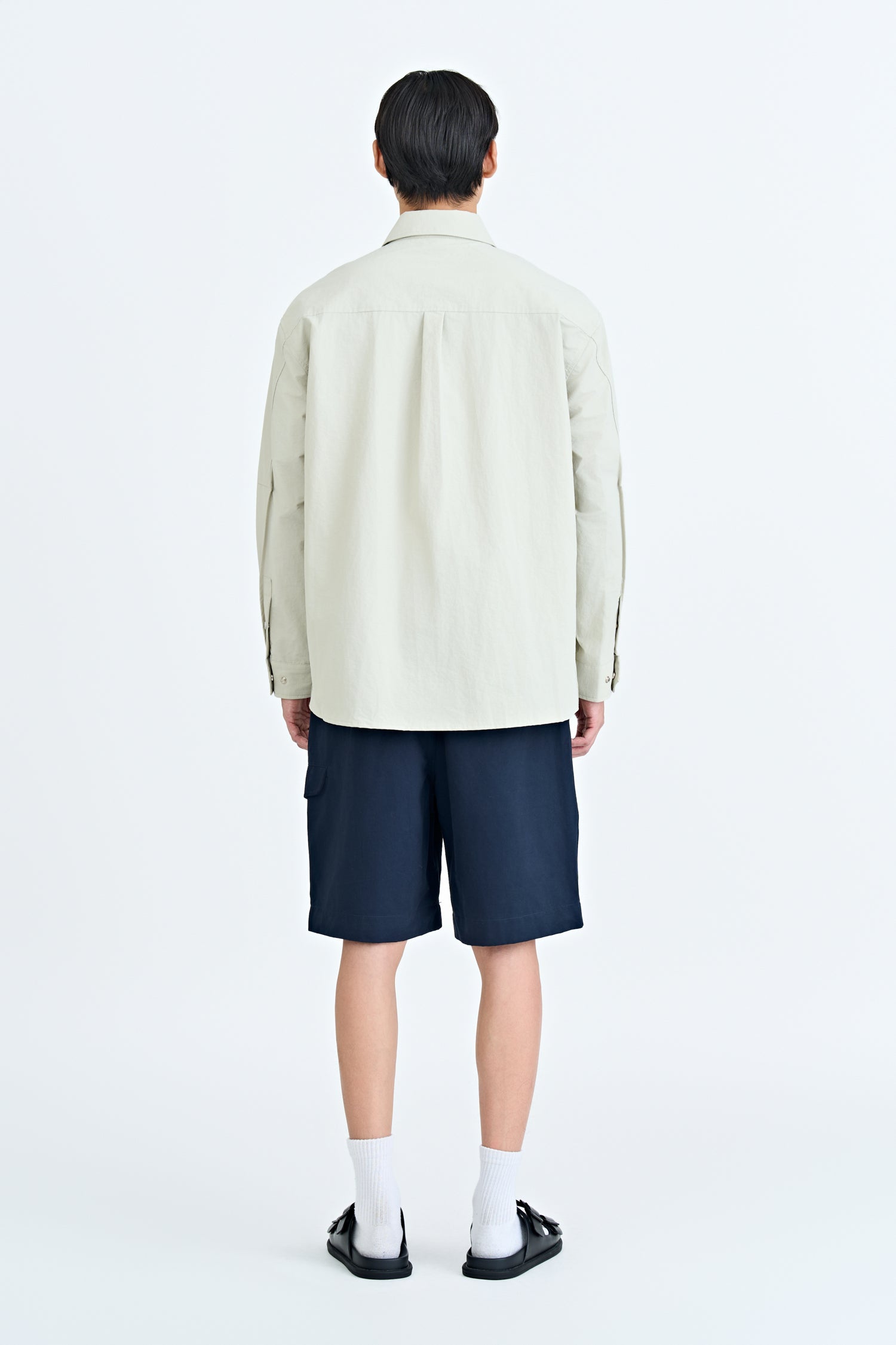 Nylon Pocket Shirt - Sand
