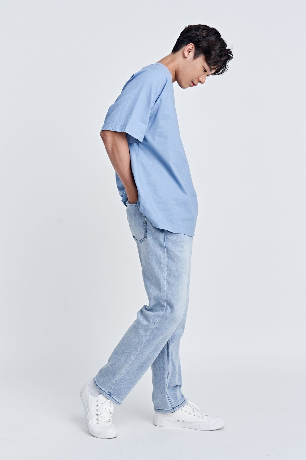 Denim Straight Cut Jeans