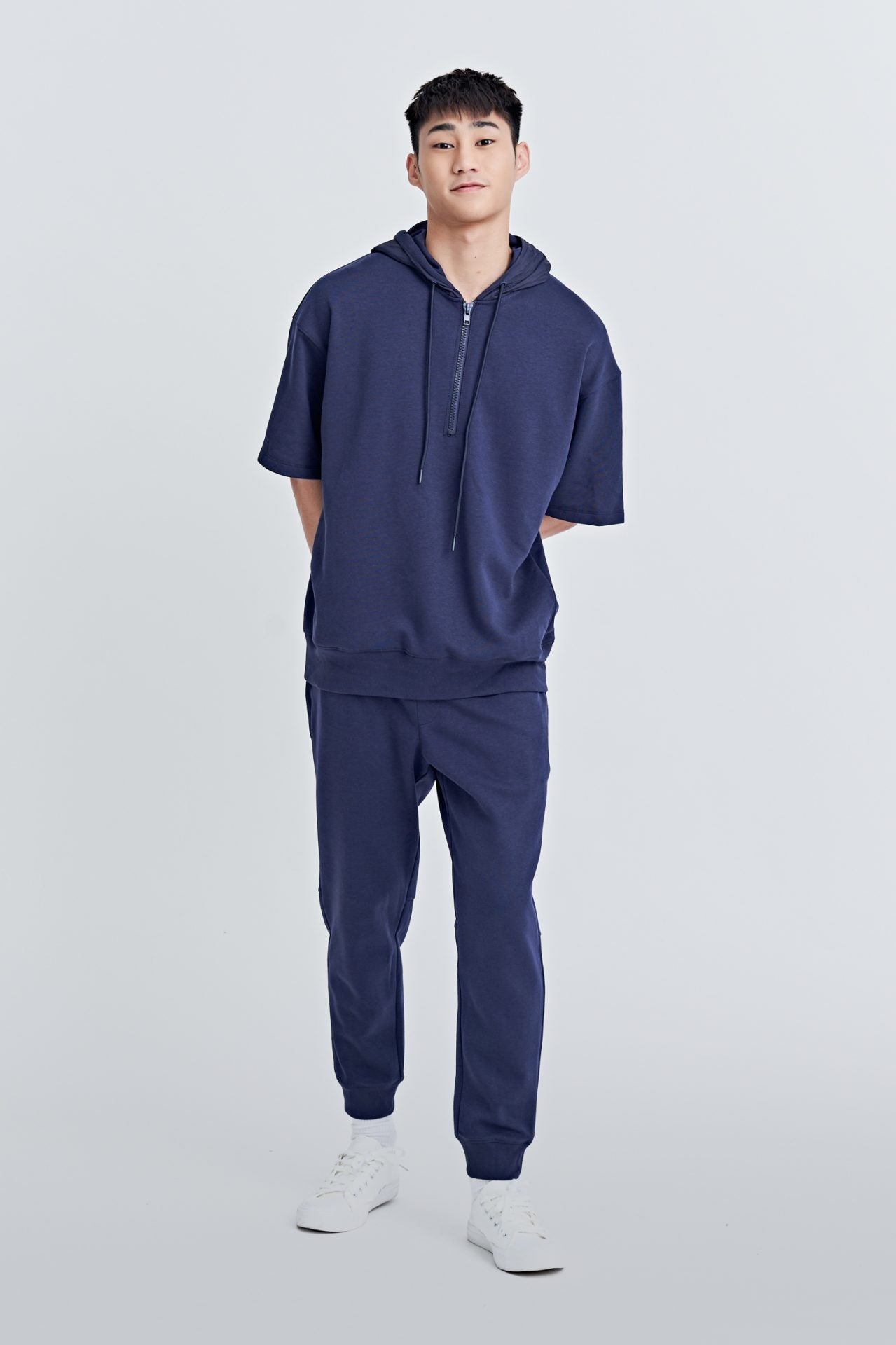 Jersey Lounge Trousers - Dark Navy