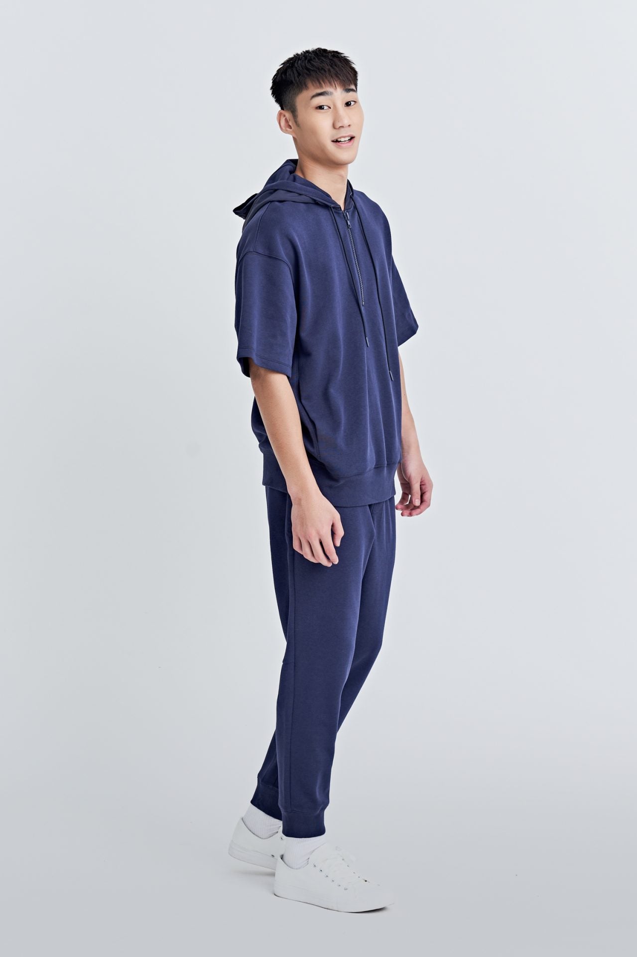 Jersey Lounge Trousers - Dark Navy