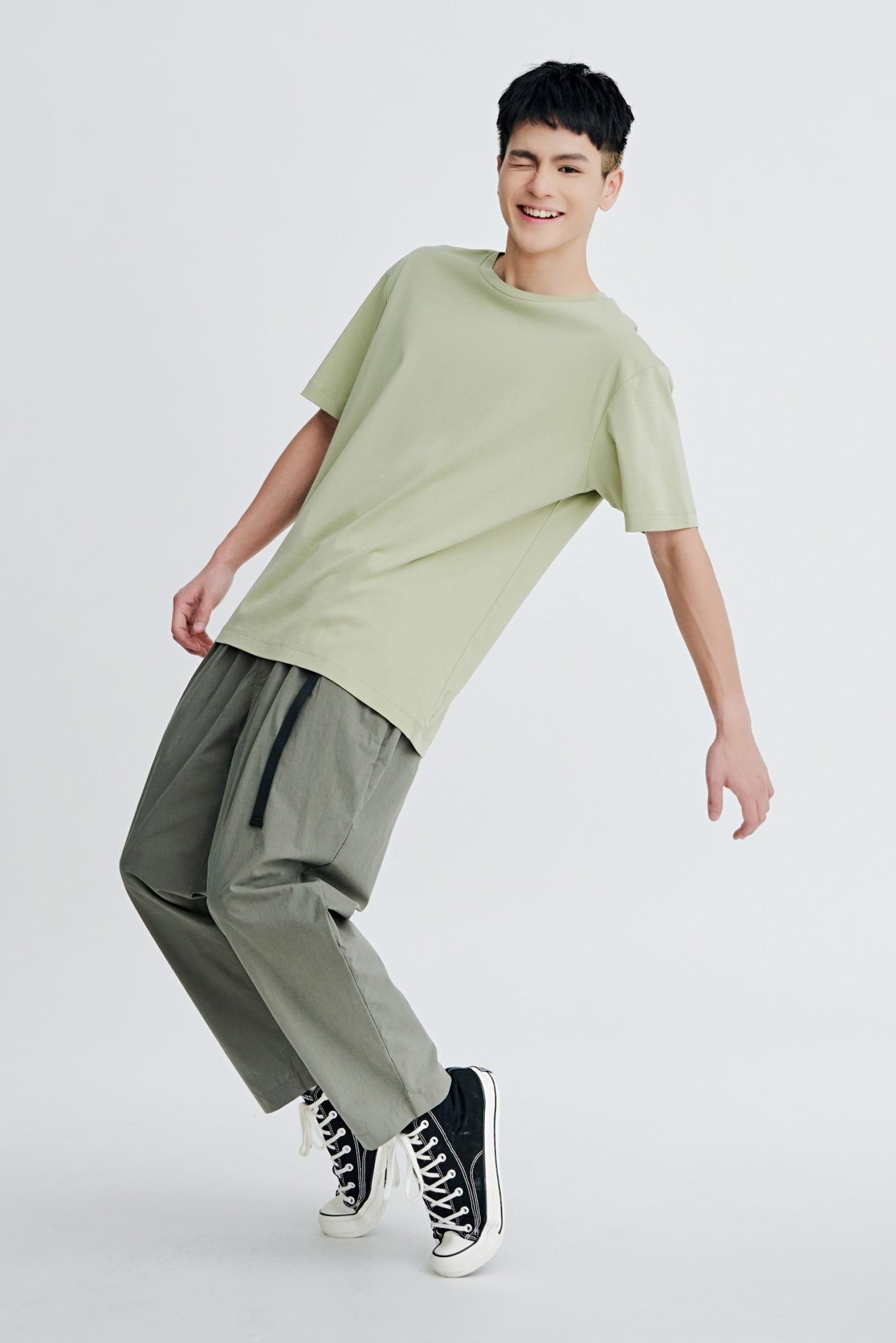 Relaxed-fit Parachute Trousers