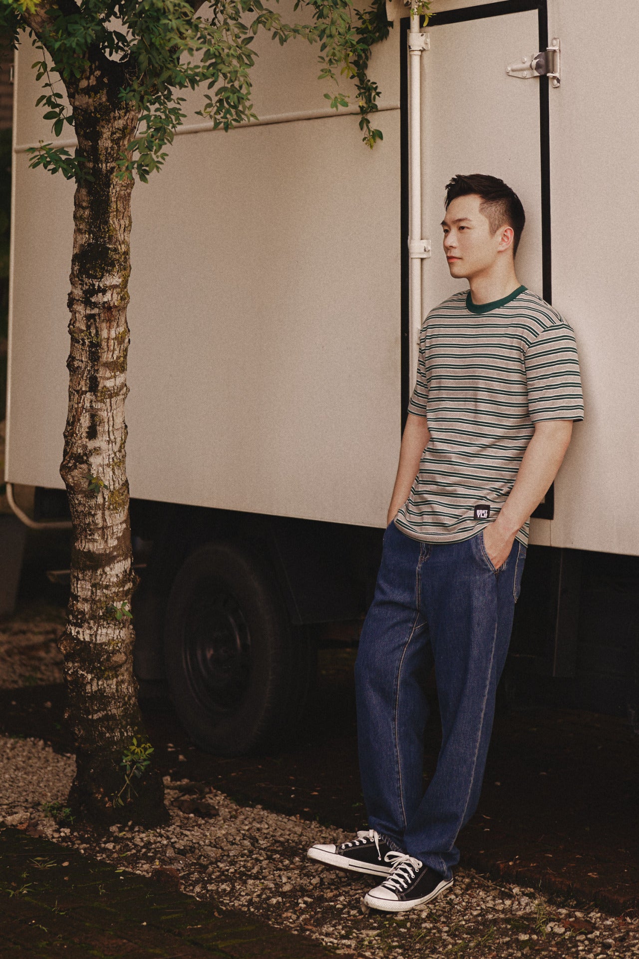 Relaxed Fit Jeans - Dark Denim