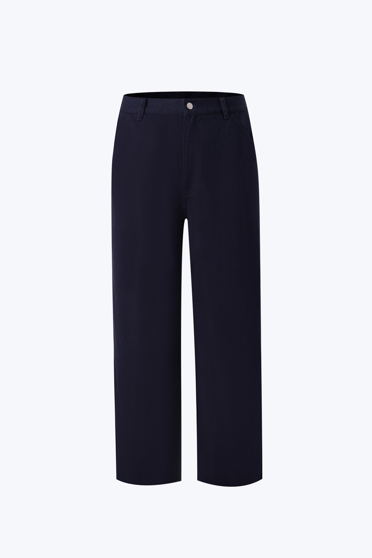 Cotton Utility Trousers - Navy