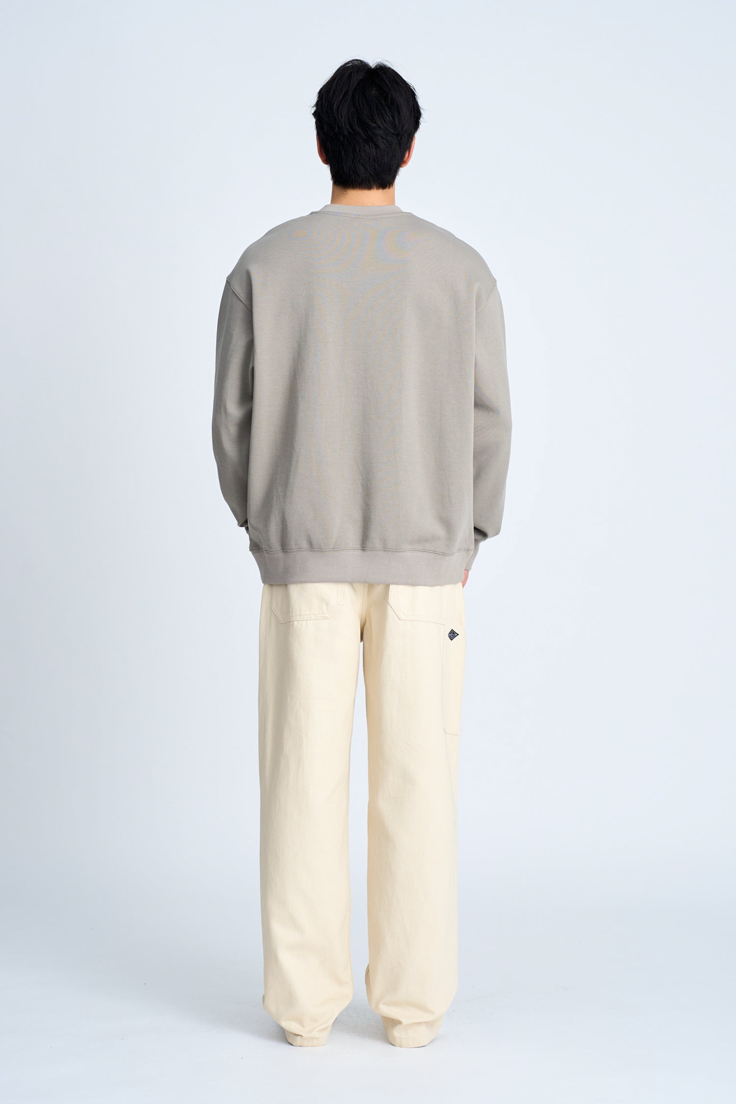Cotton Utility Trousers - Ecru