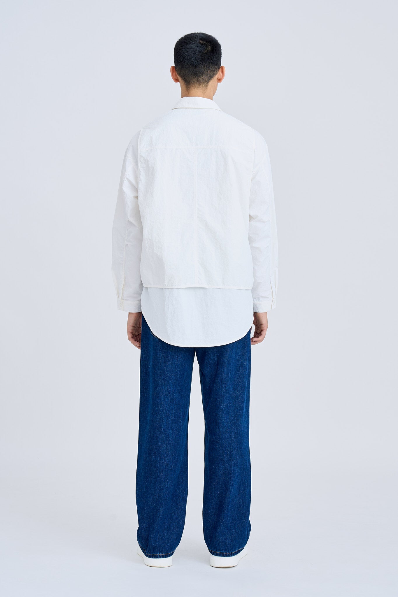 Denim Wide Leg Jeans - Dark Denim